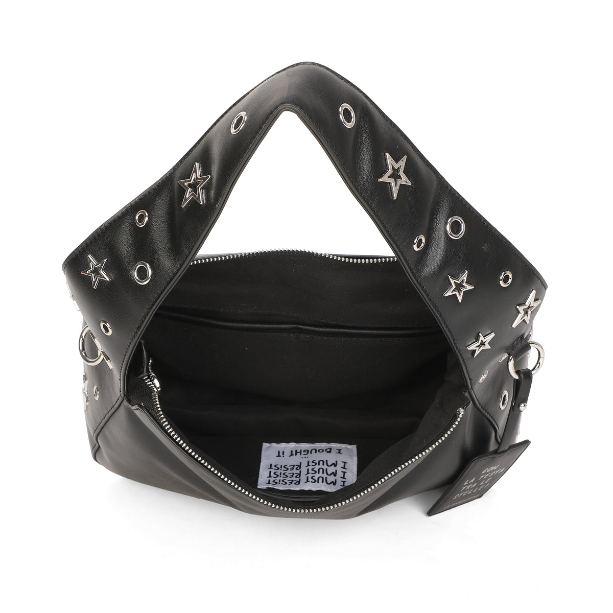 PF2642B31.C99 - Borsa a spalla Las Vegas colore nero - NERO | Le Pandorine