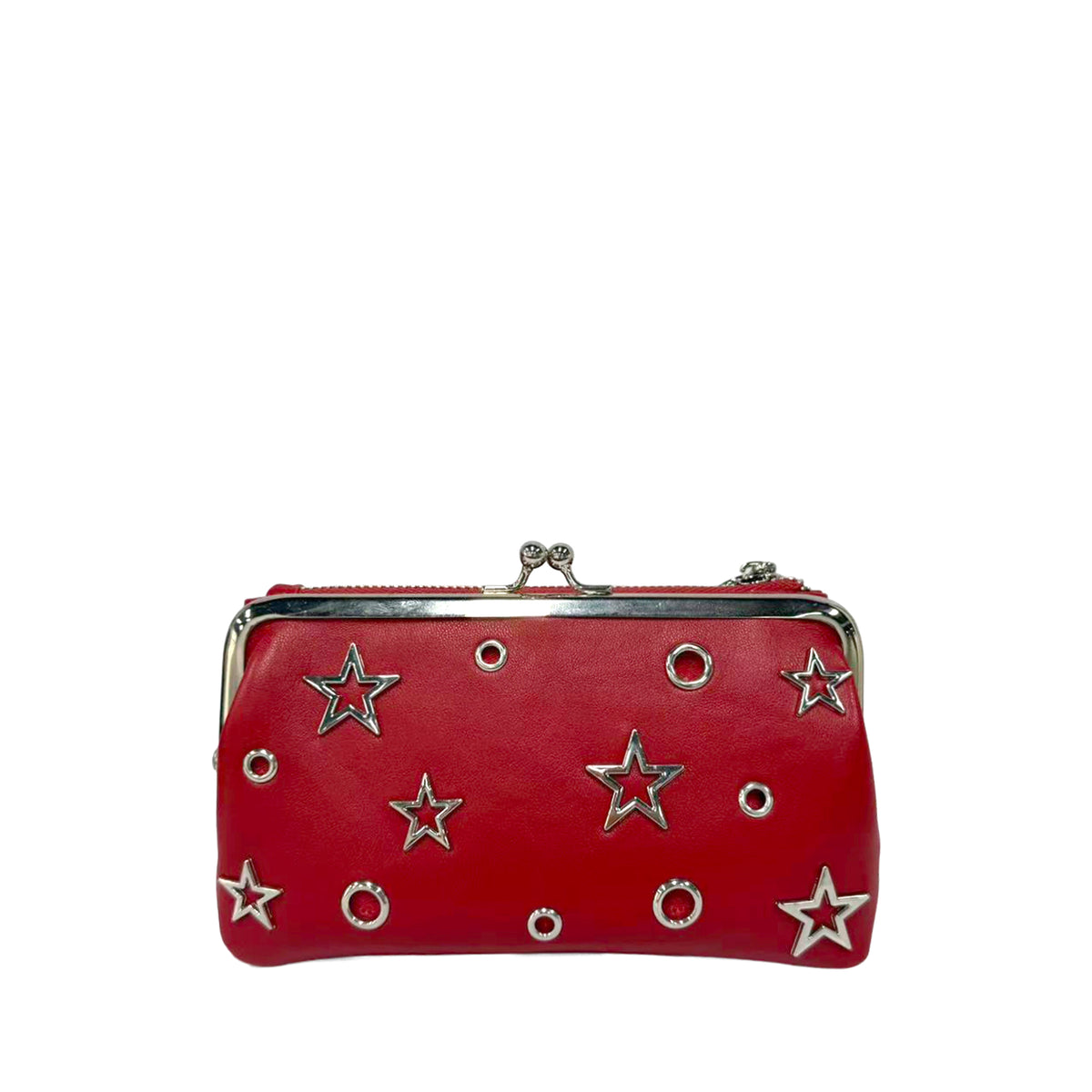 PF2642B32.C20 - Pochette piccola Las Vegas colore rosso - ROSSO | Le Pandorine