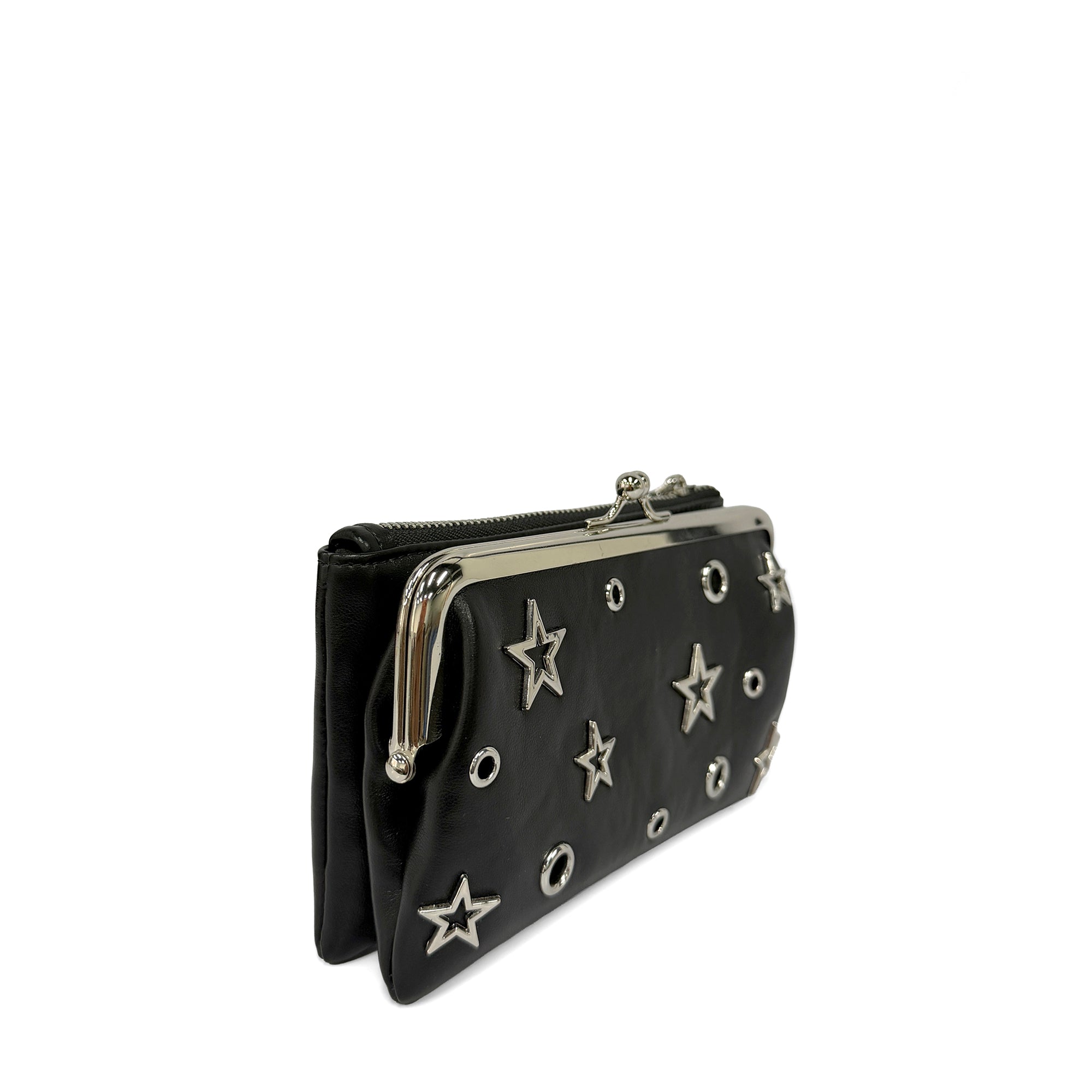 PF2642B32.C99 - Pochette piccola Las Vegas colore nero - NERO | Le Pandorine