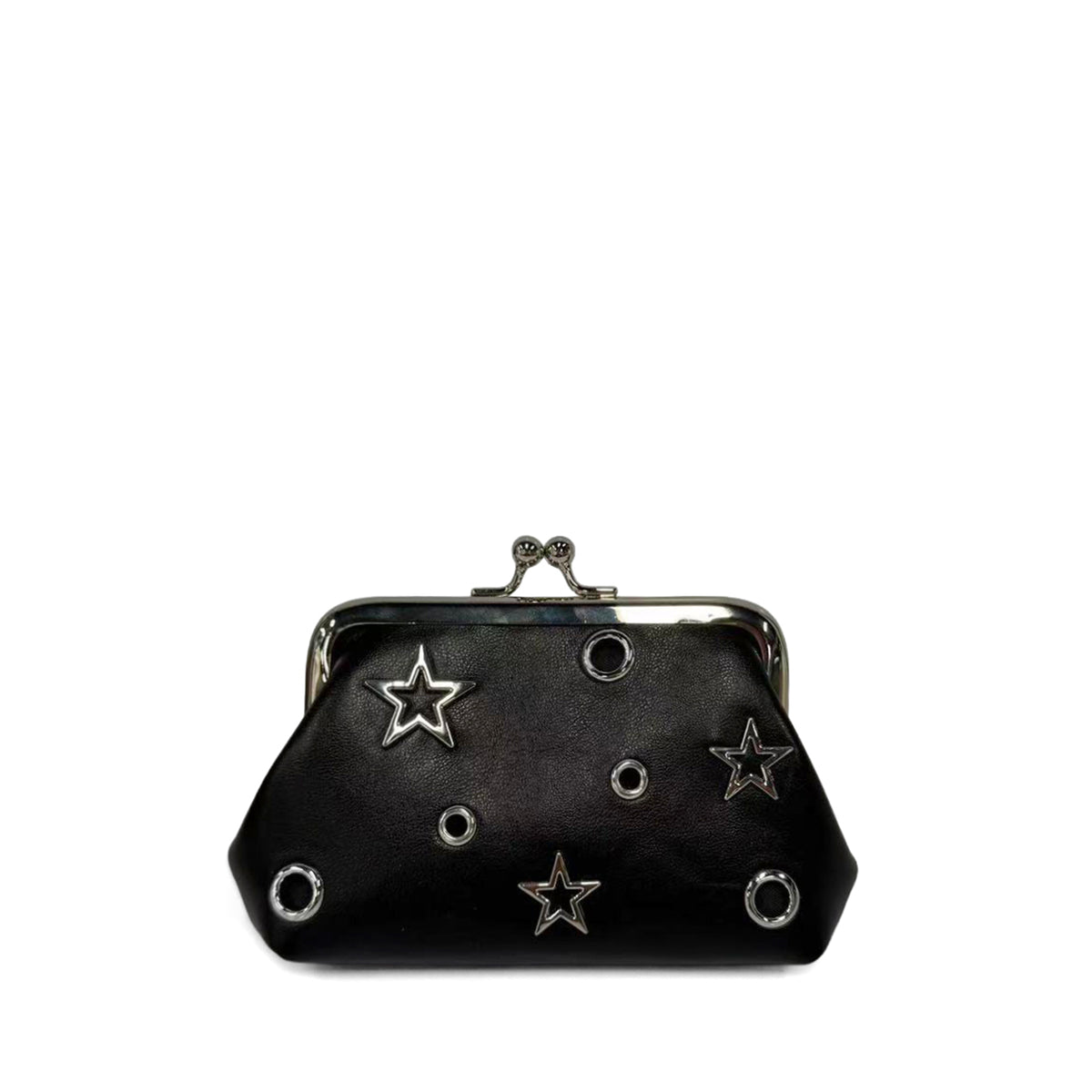 Portamonete Las Vegas con borchie colore nero - Collezione Fall Winter | Le Pandorine