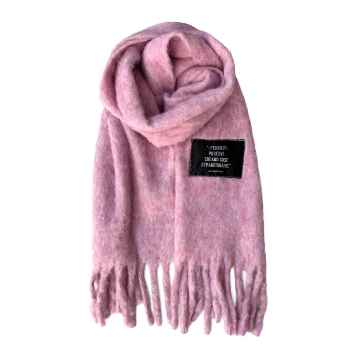Sestriere scarf pink color - Sciarpe | Le Pandorine