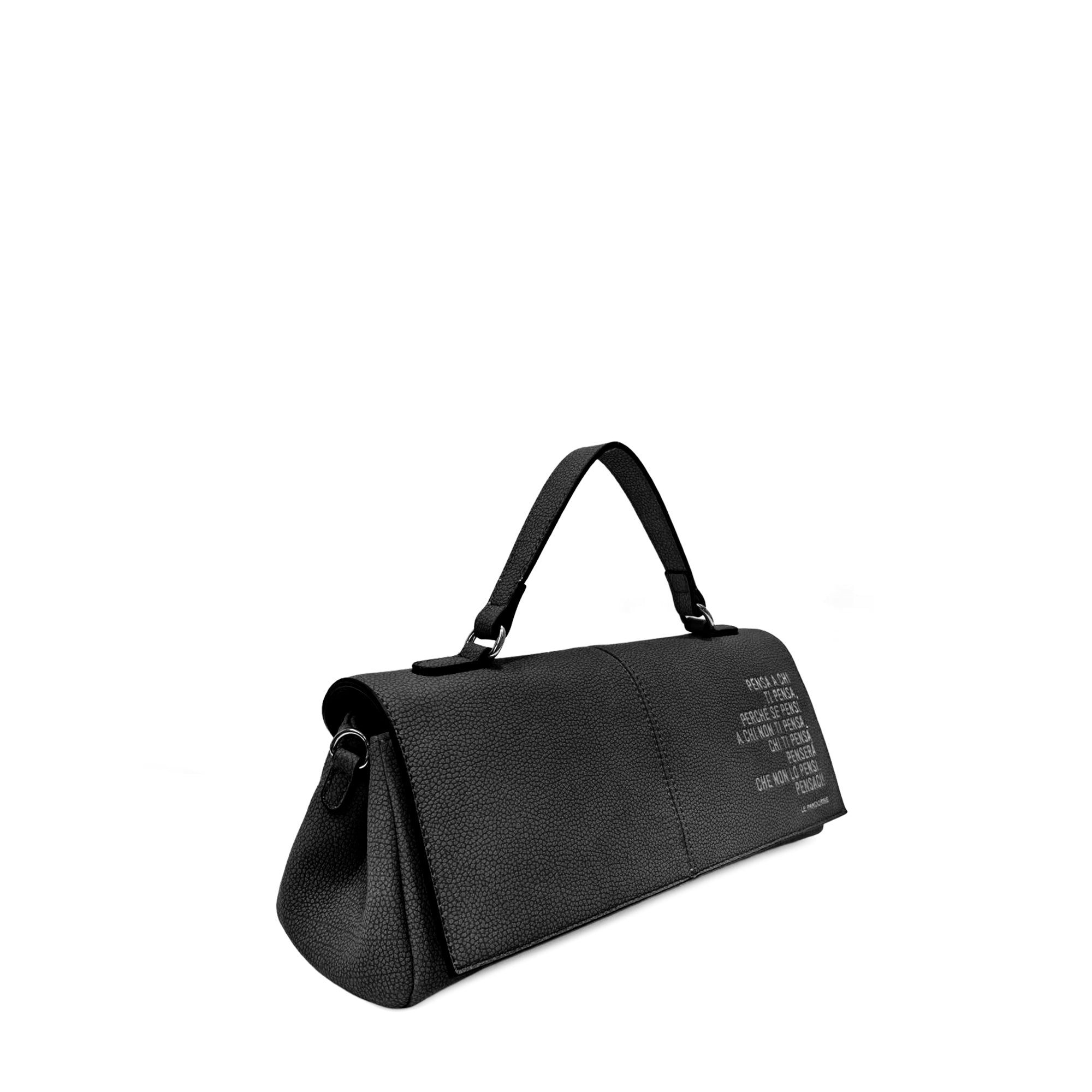 PF2646B25.C99 - Borsa con pattina Amsterdam colore nero - NERO | Le Pandorine