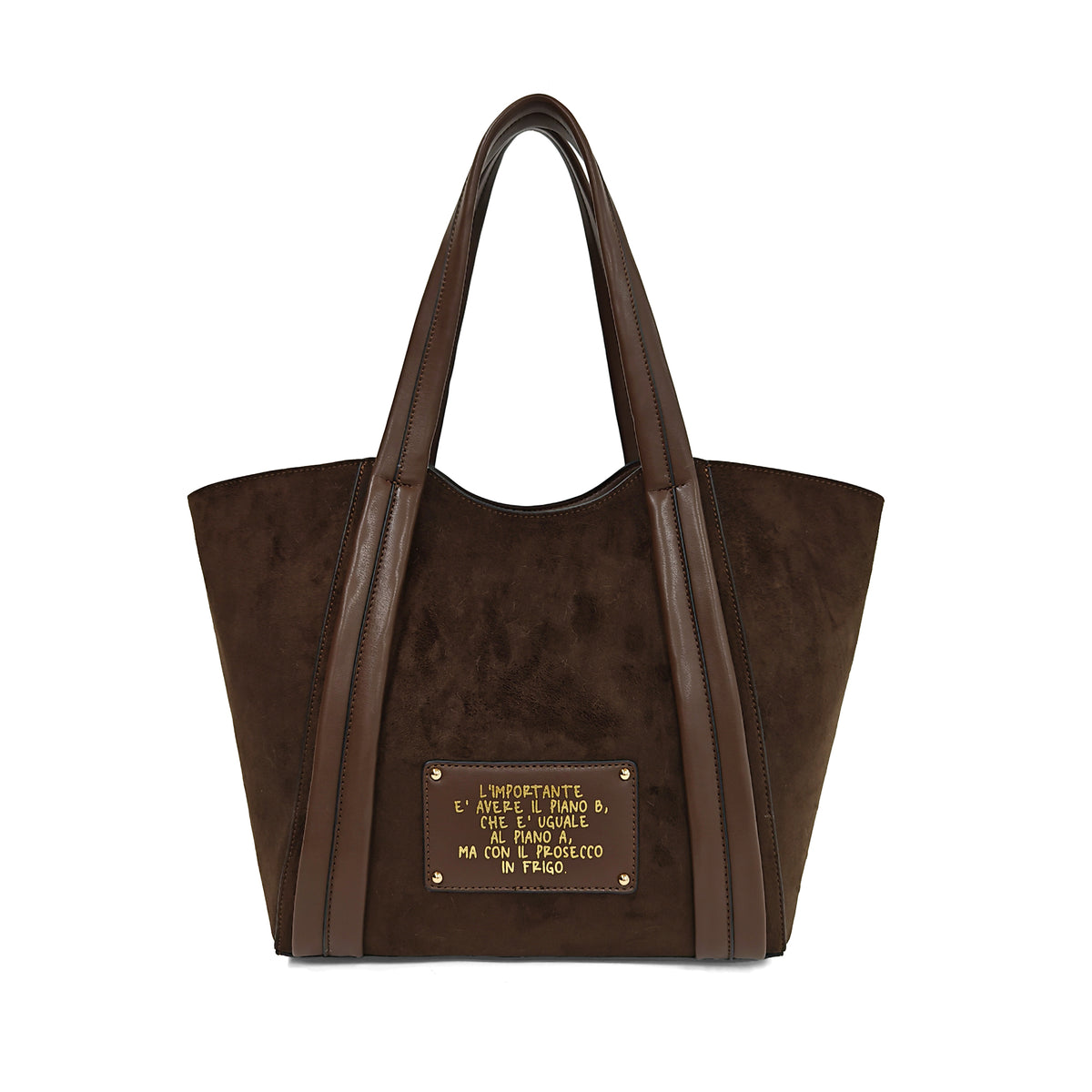 Shopping grande Vicky colore testa di moro - Collezione Fall Winter | Le Pandorine