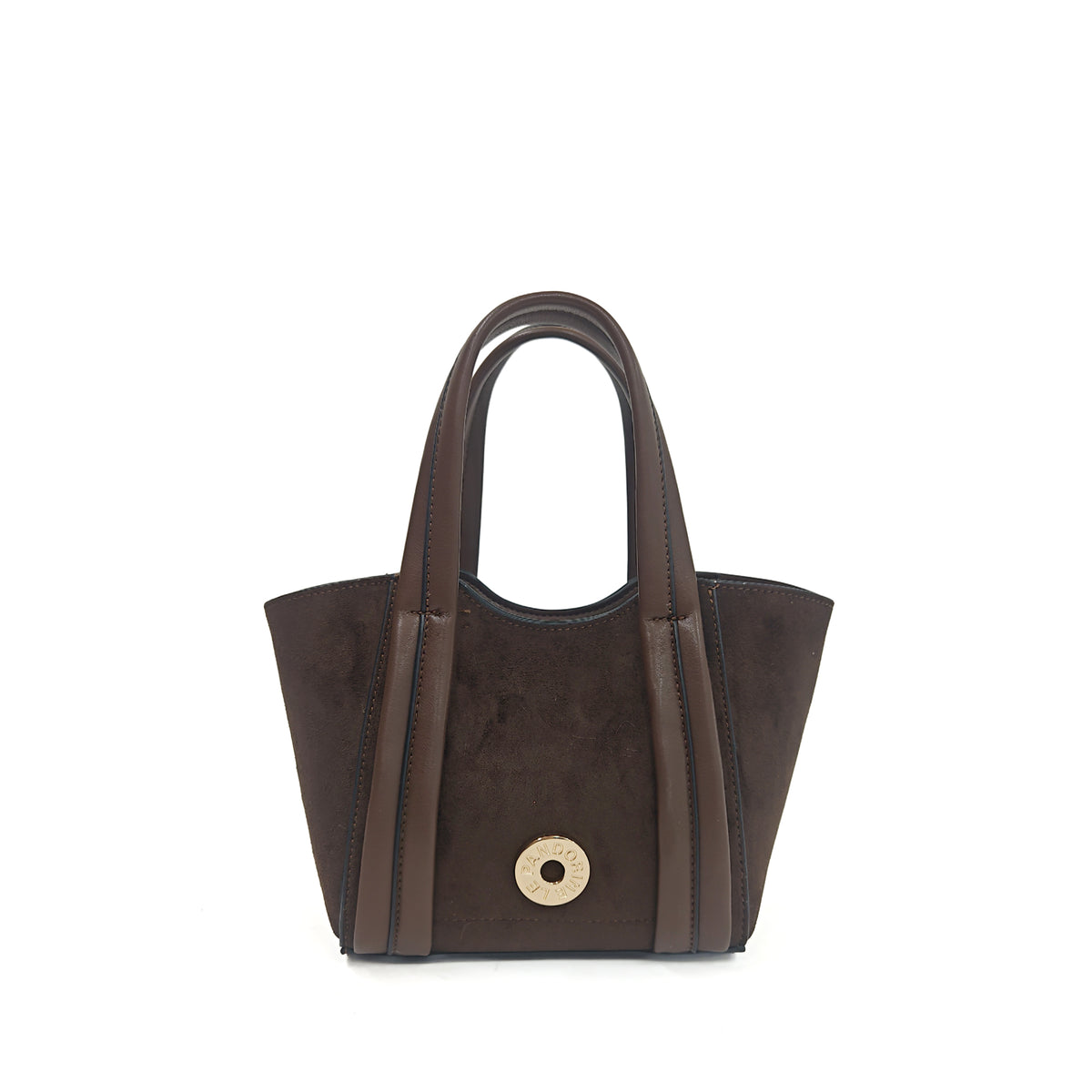 Shopping piccola Vicky colore testa di moro - Collezione Fall Winter | Le Pandorine
