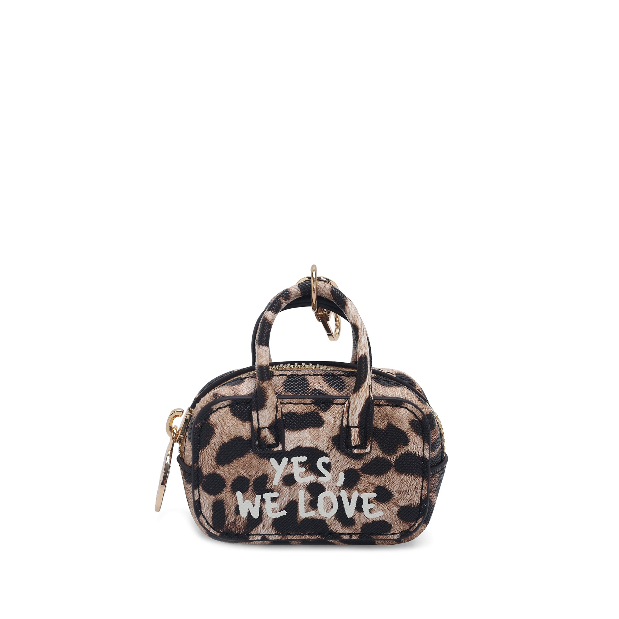 Portachiavi a forma di mini bag colore maculato - Collezione Fall Winter | Le Pandorine