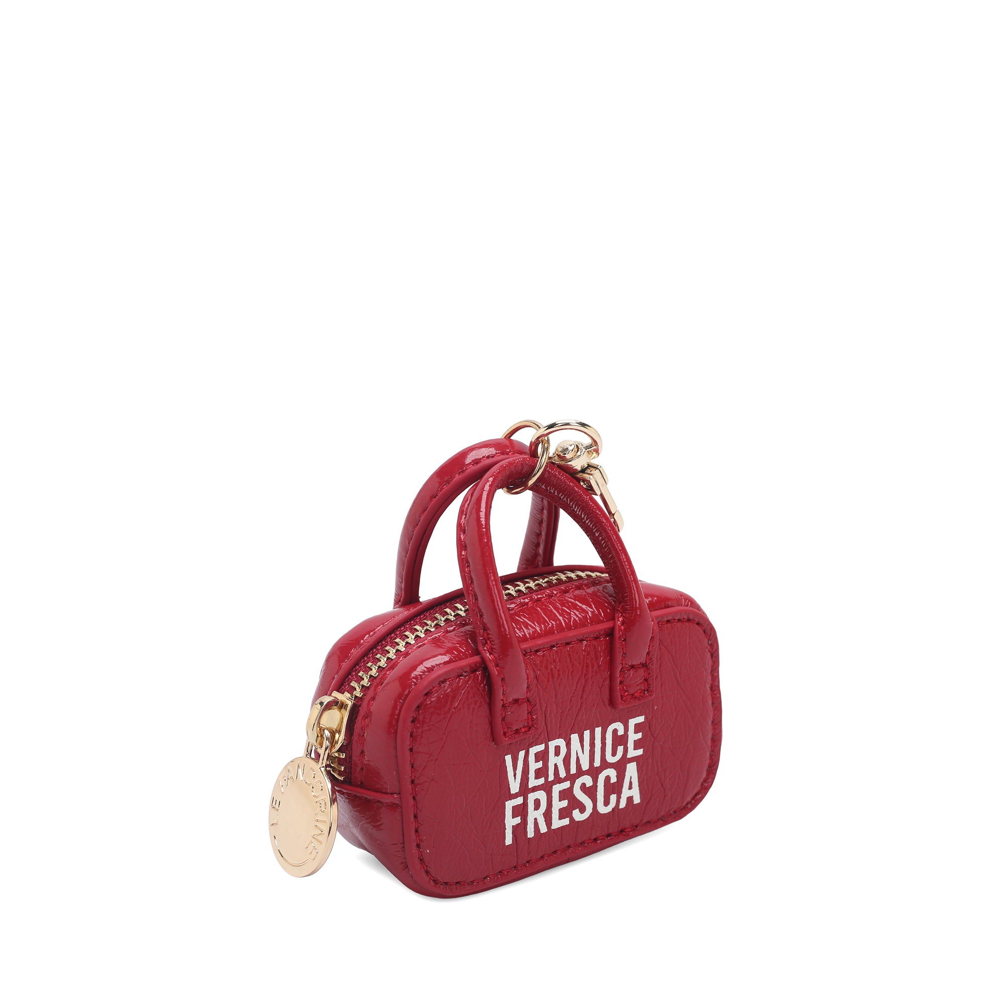 Portachiavi a forma di mini bag colore rosso - Collezione Fall Winter | Le Pandorine