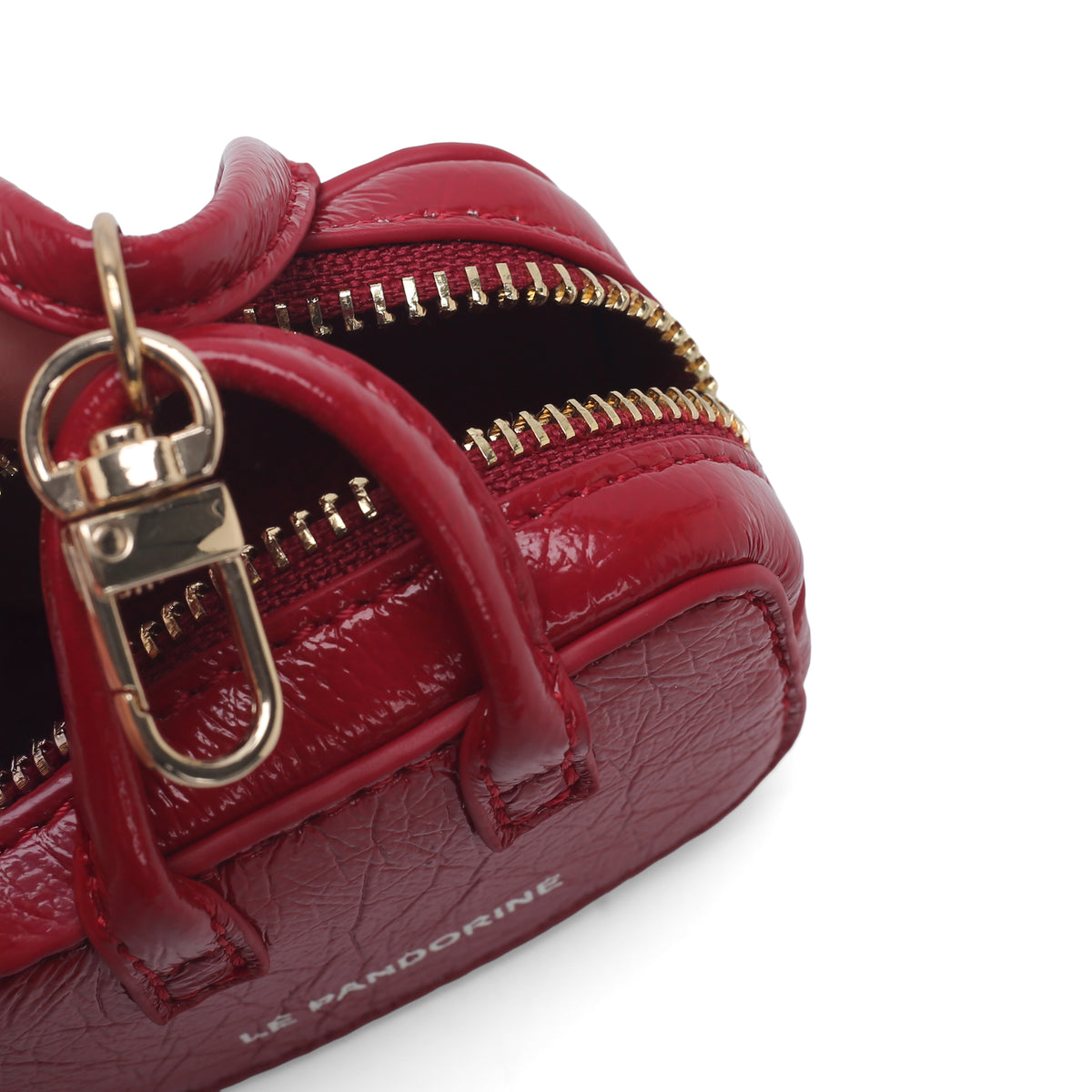 Portachiavi a forma di mini bag colore rosso - Collezione Fall Winter | Le Pandorine