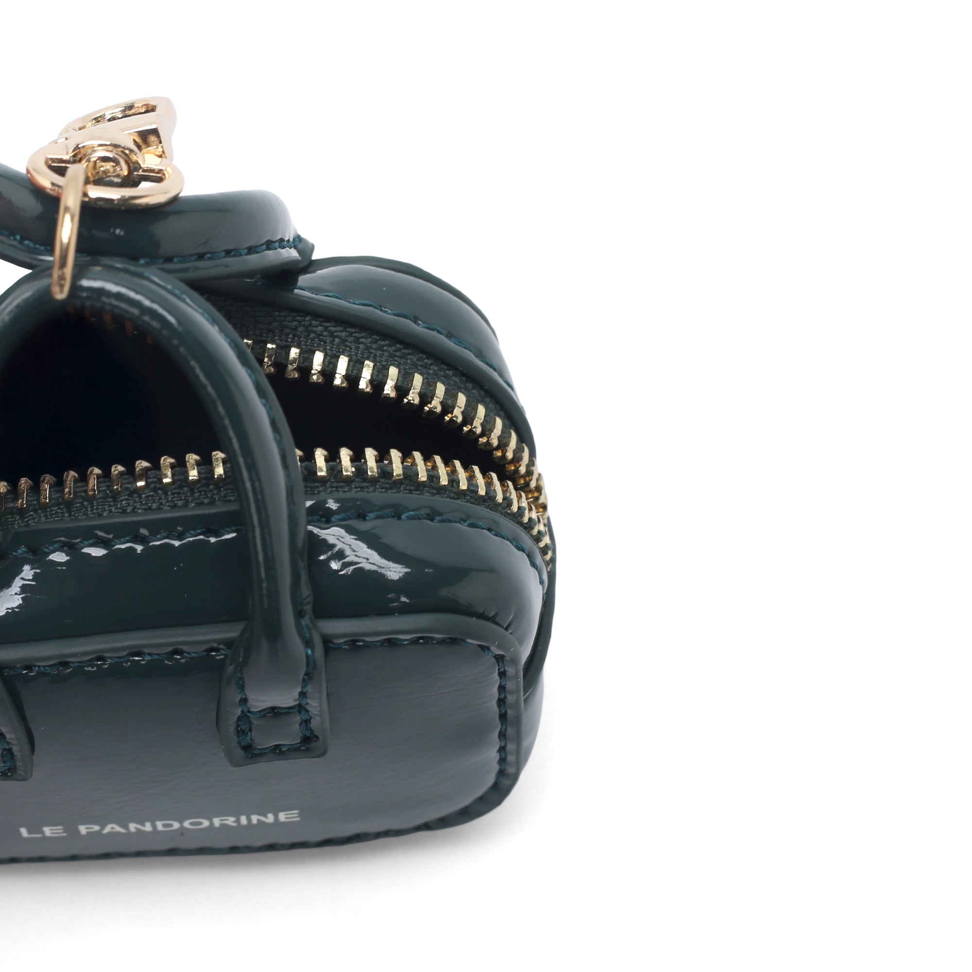 Portachiavi a forma di mini bag colore ottanio - Collezione Fall Winter | Le Pandorine