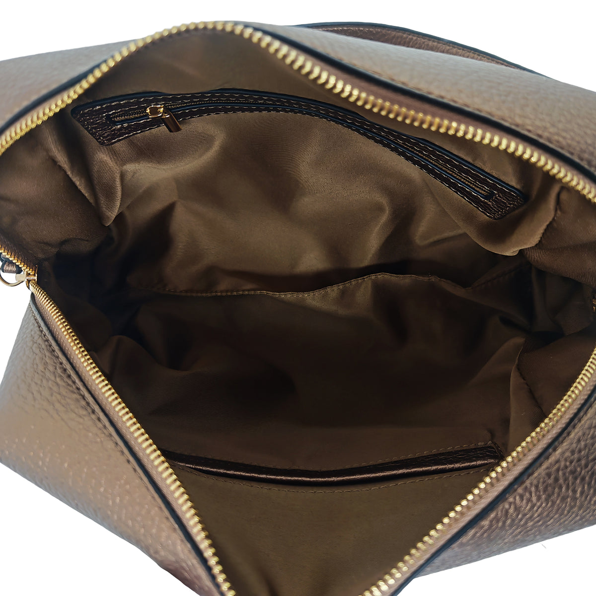 Borsa a spalla Berlino colore testa di moro - Borse con le frasi | Le Pandorine