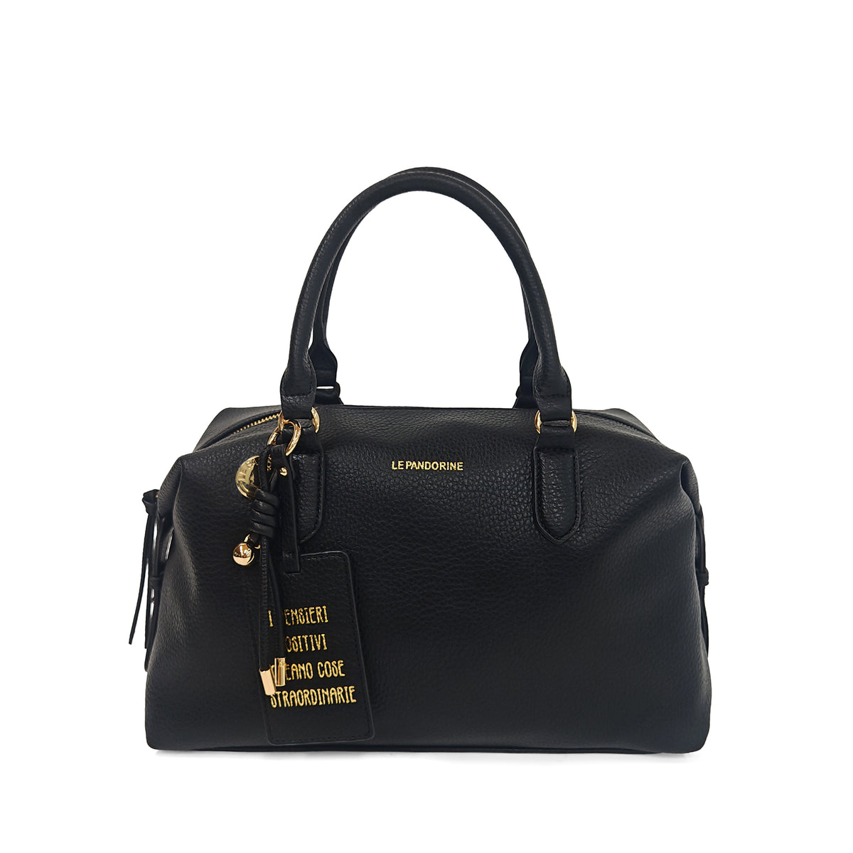 Bauletto grande Chicago colore nero - Bauletti | Le Pandorine
