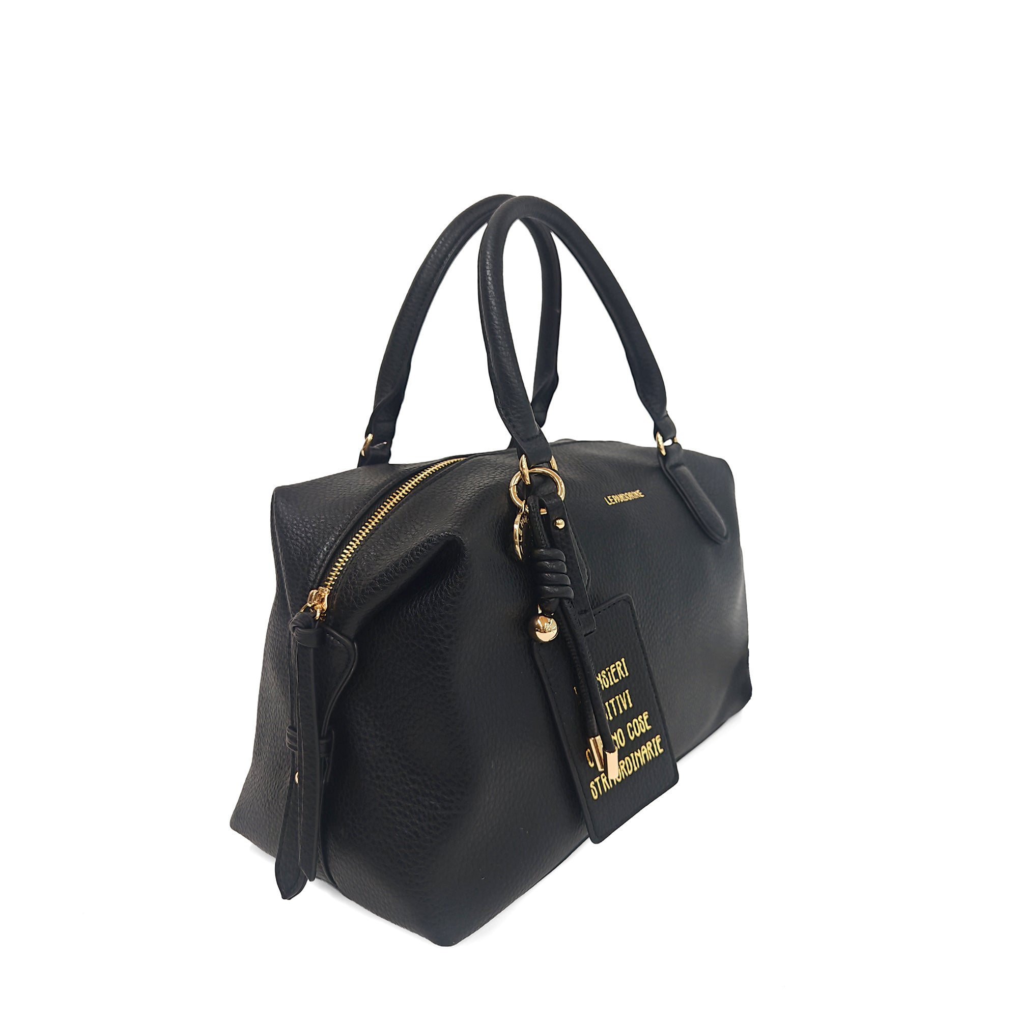 Bauletto grande Chicago colore nero - Bauletti | Le Pandorine
