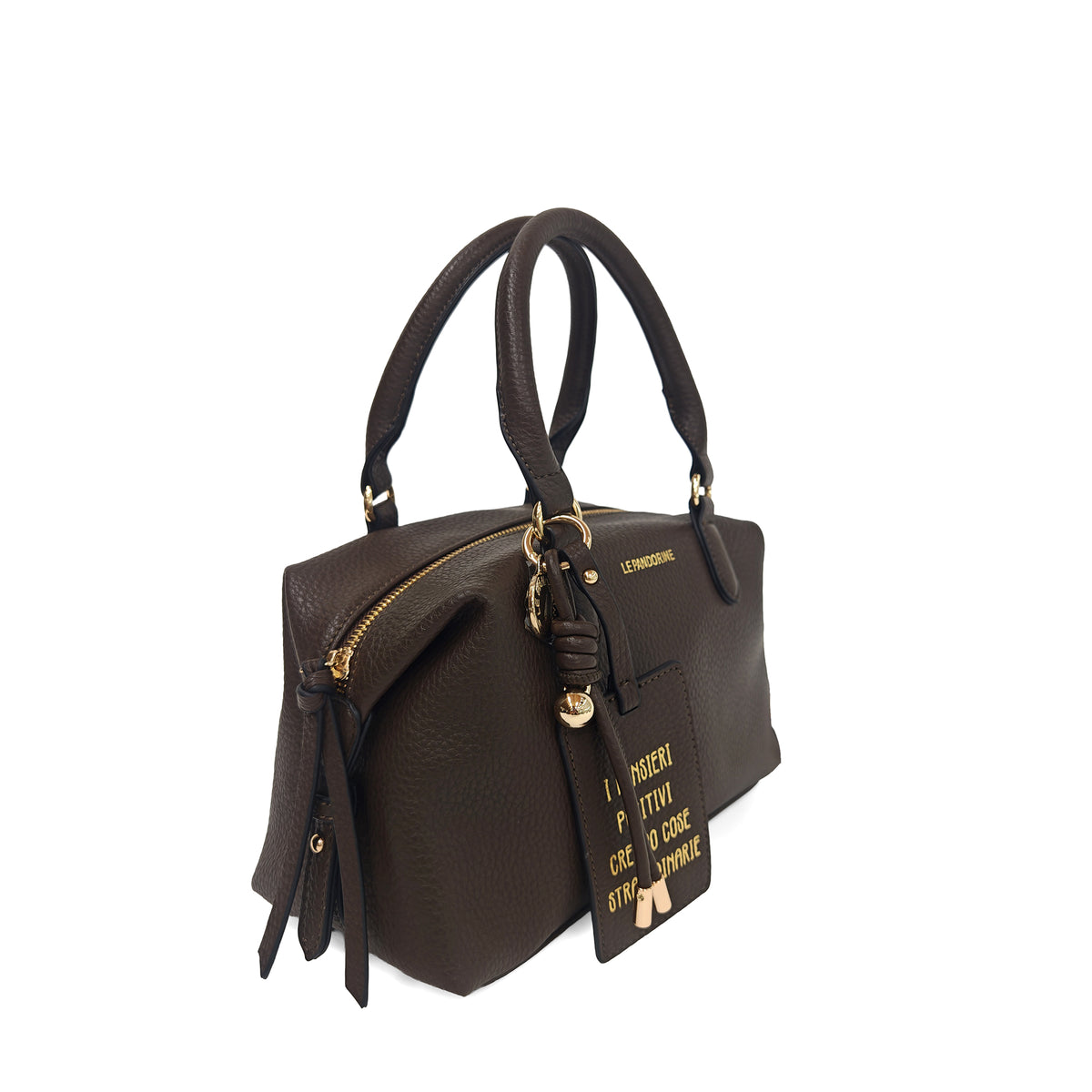 Bauletto medio Chicago colore testa di moro - Bauletti | Le Pandorine