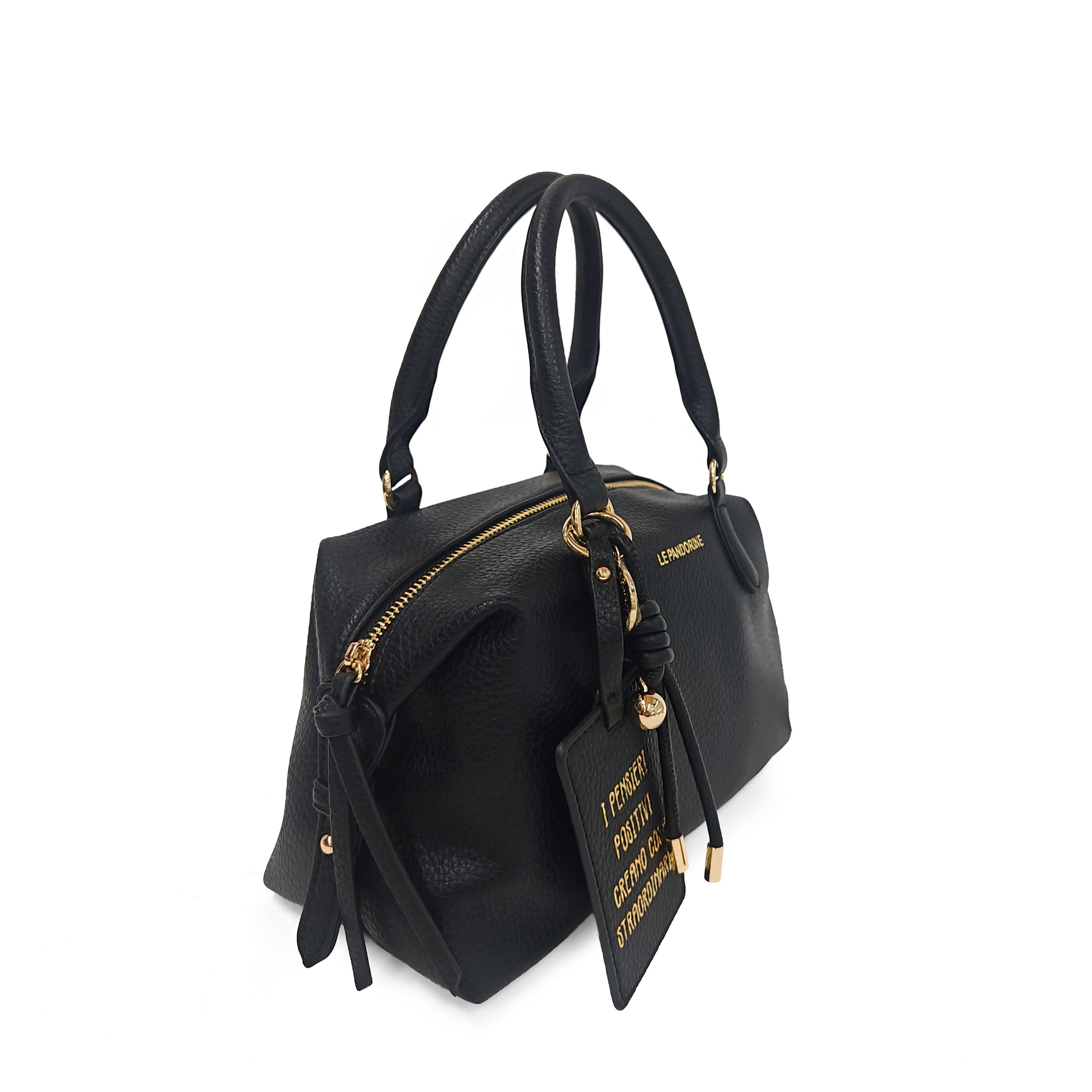 PF267B562.C99 - Bauletto medio Chicago colore nero - NERO | Le Pandorine