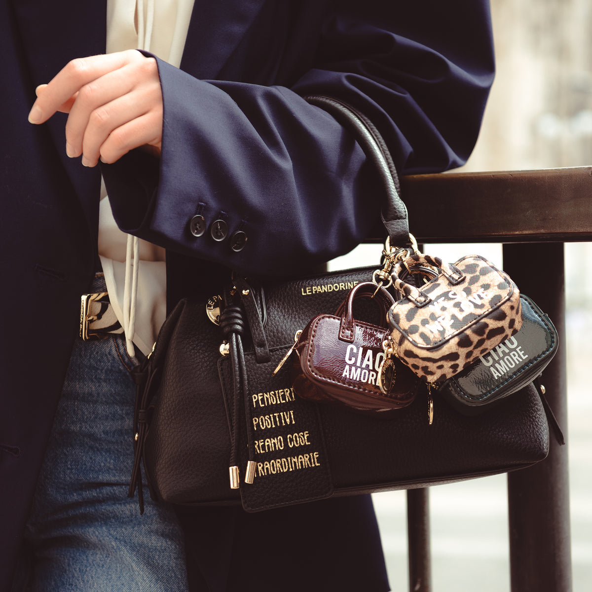 Bauletto medio animalier Chicago colore maculato - Bauletti | Le Pandorine