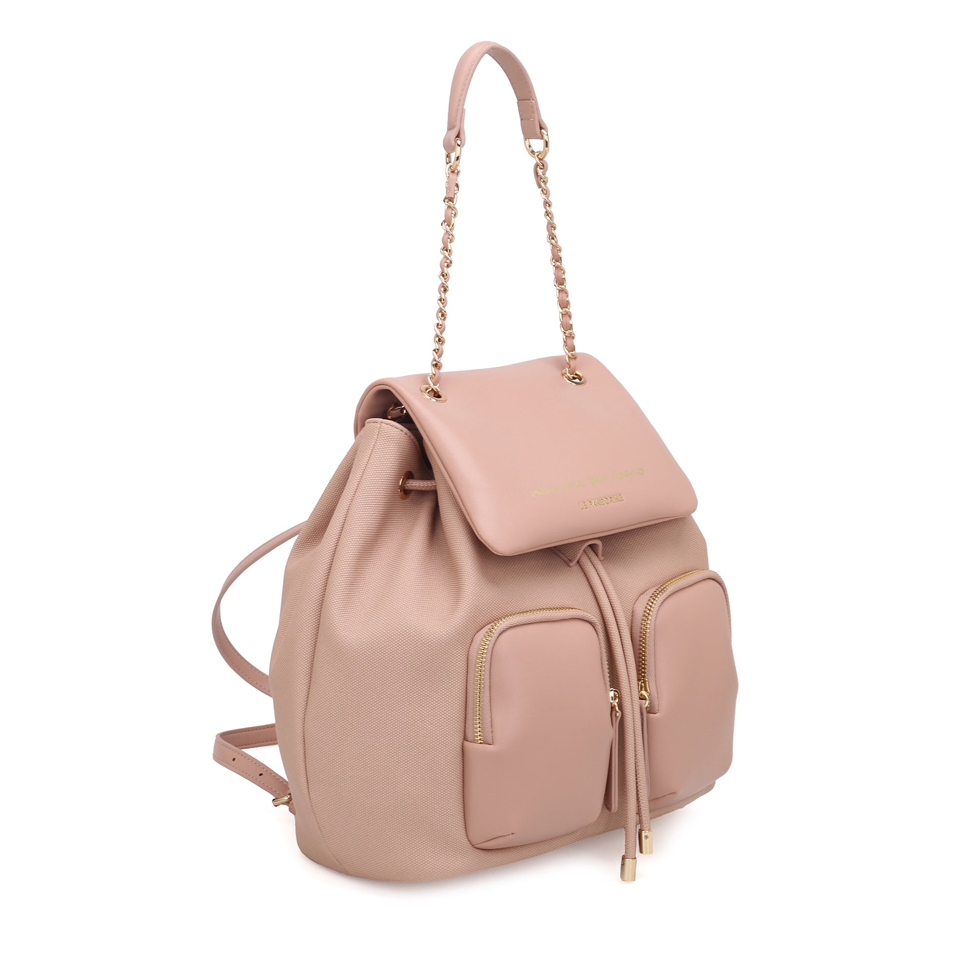 pink Alice Mini Backpack - Women Bags | Le Pandorine