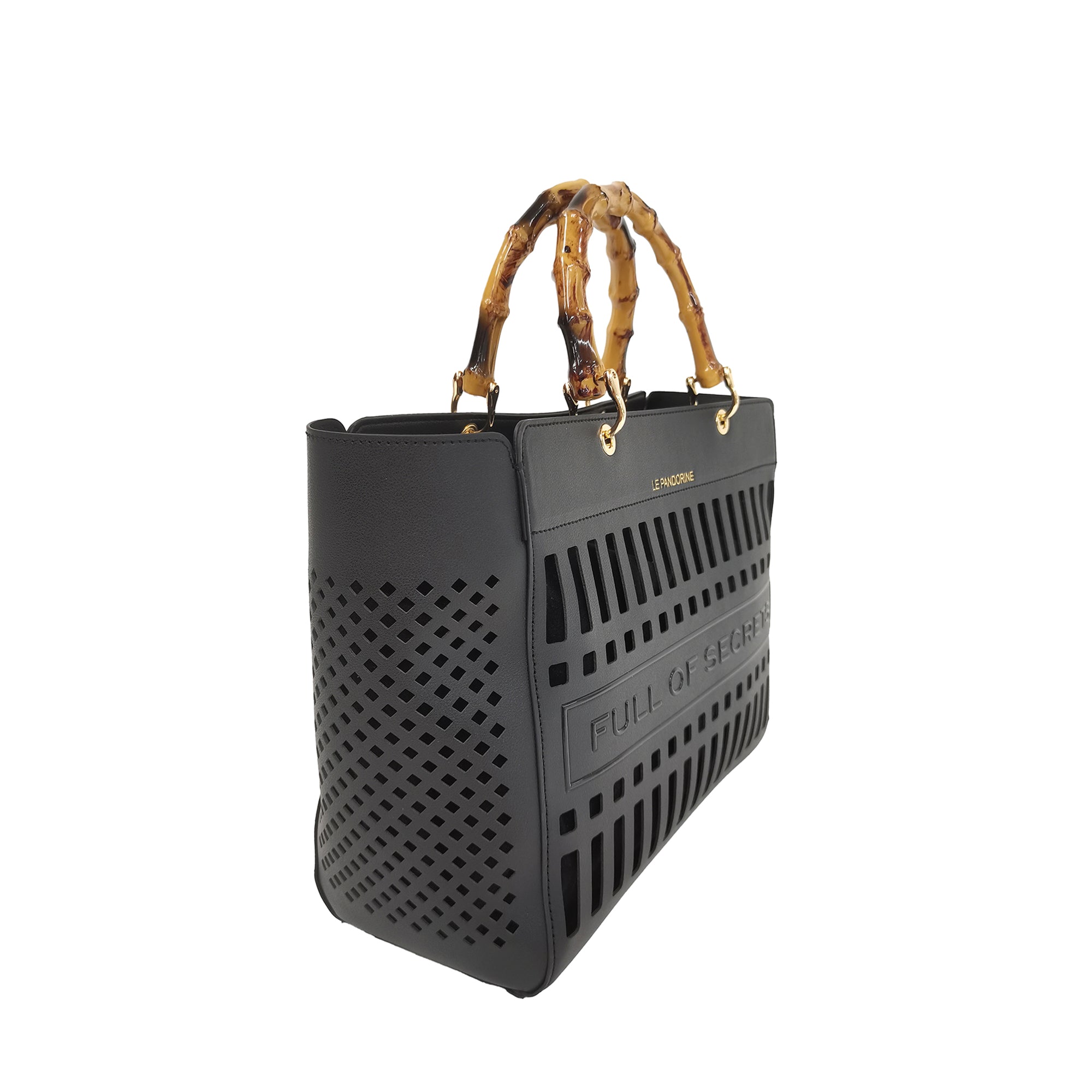 Borsa Mini a Mano colore nero - All | Le Pandorine