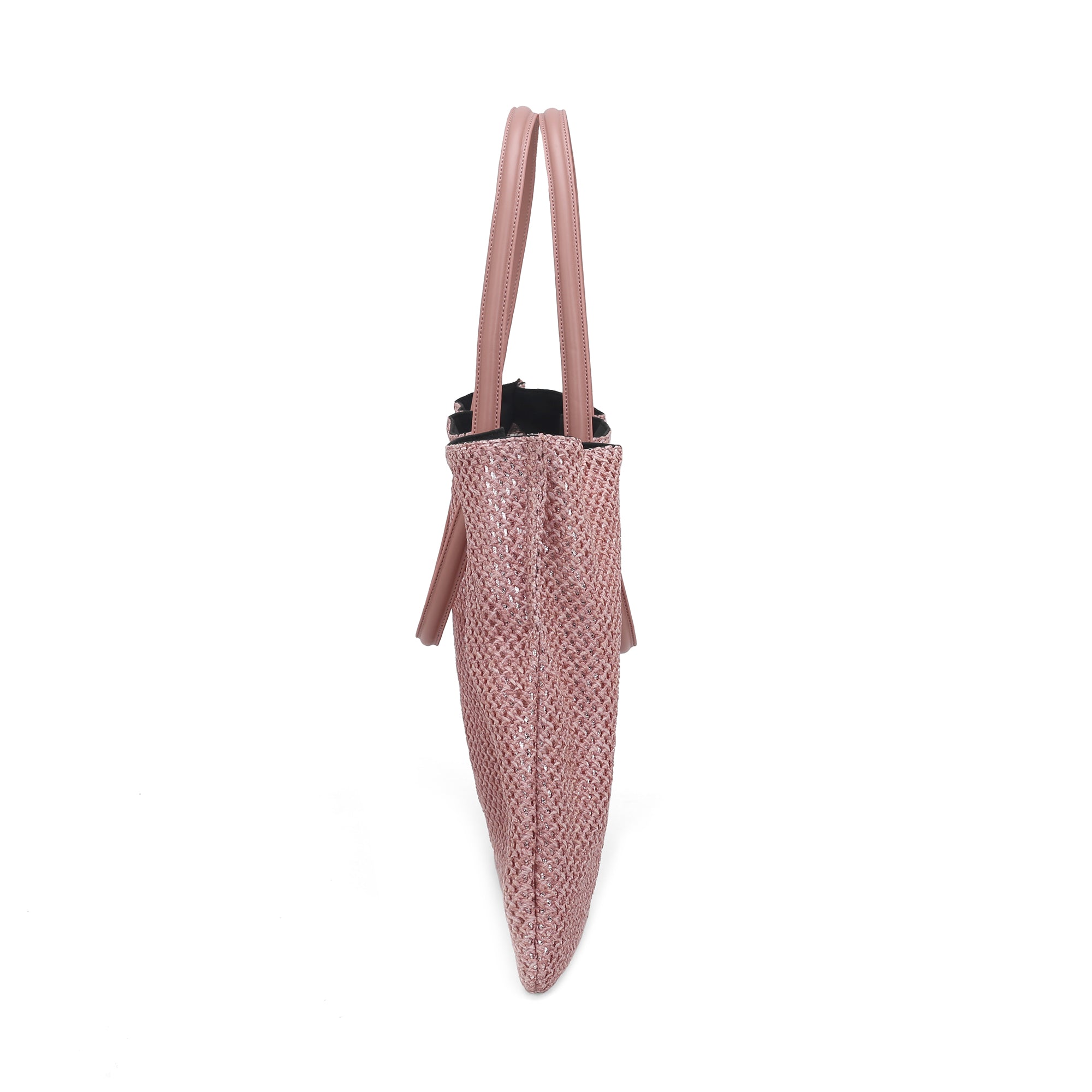 pink Double Handle Shopper Cleo - Women Bags | Le Pandorine