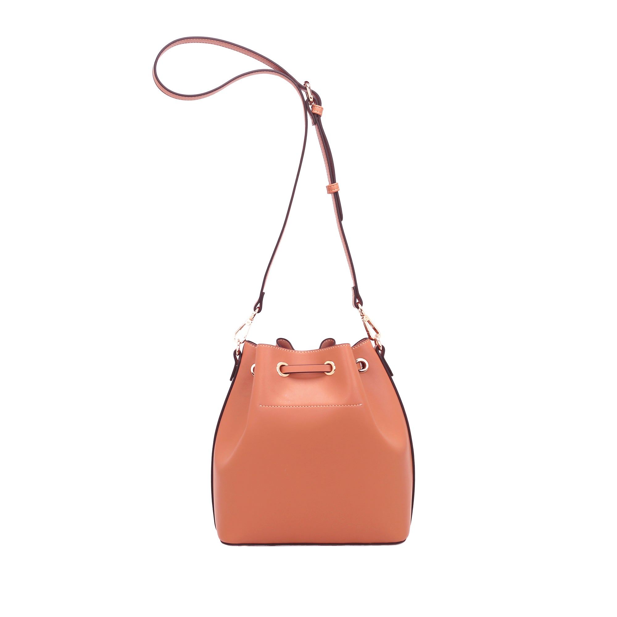 peach Nina Bucket Laser-cut - ORANGE | Le Pandorine