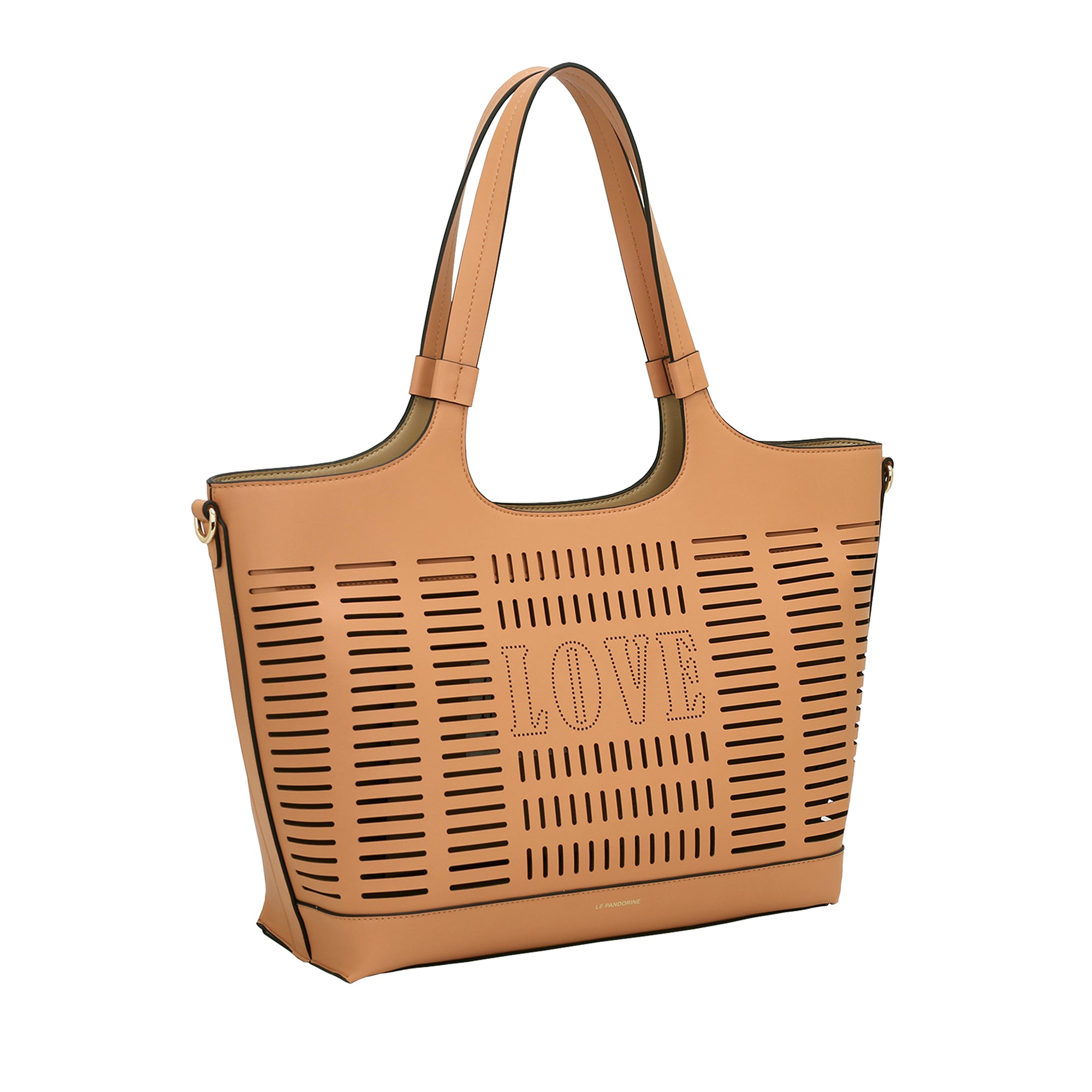 Borsa Laserata Nina colore naturale - NATURALE | Le Pandorine