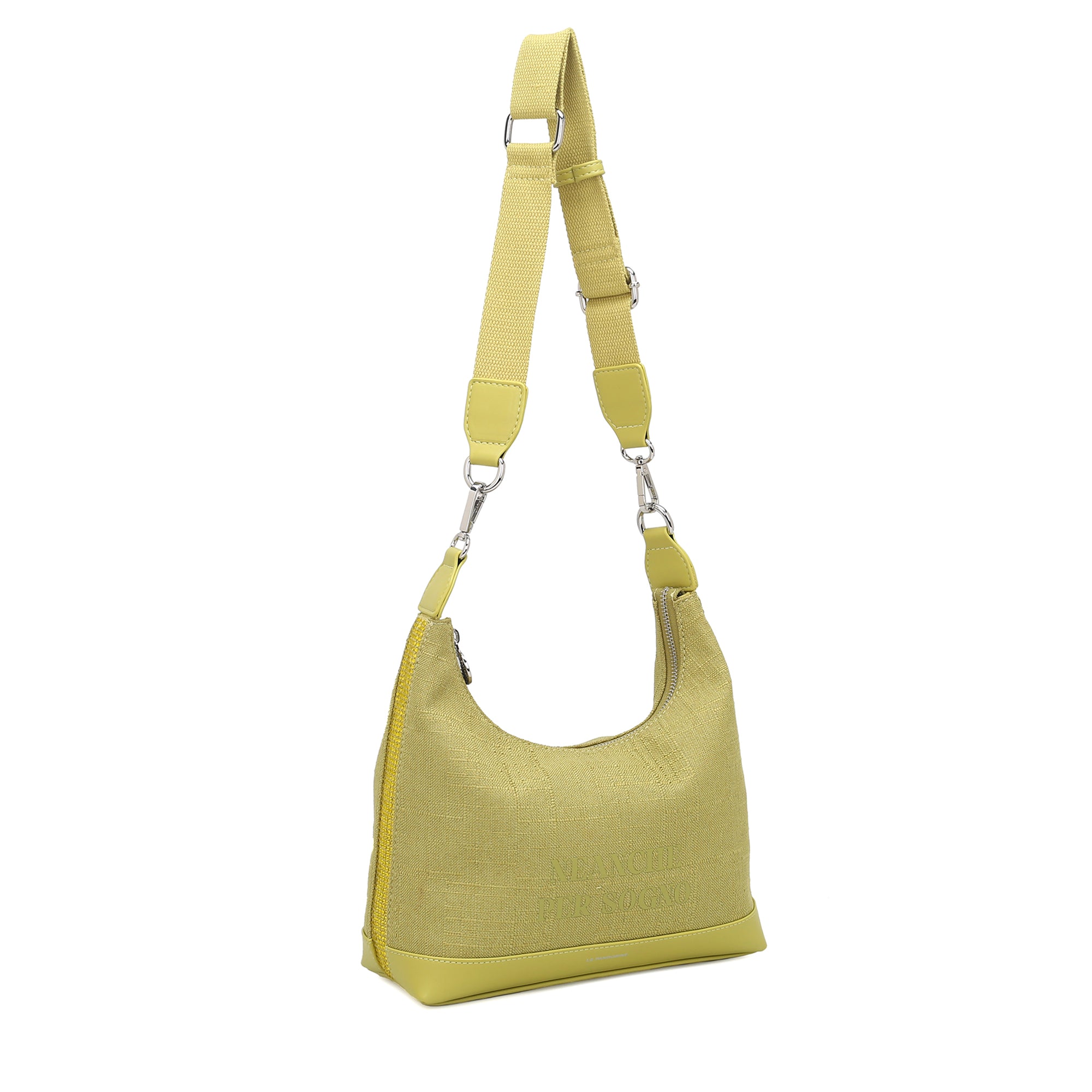 Borsa con Strass Lina colore lime - Borse a Spalla Donna | Le Pandorine