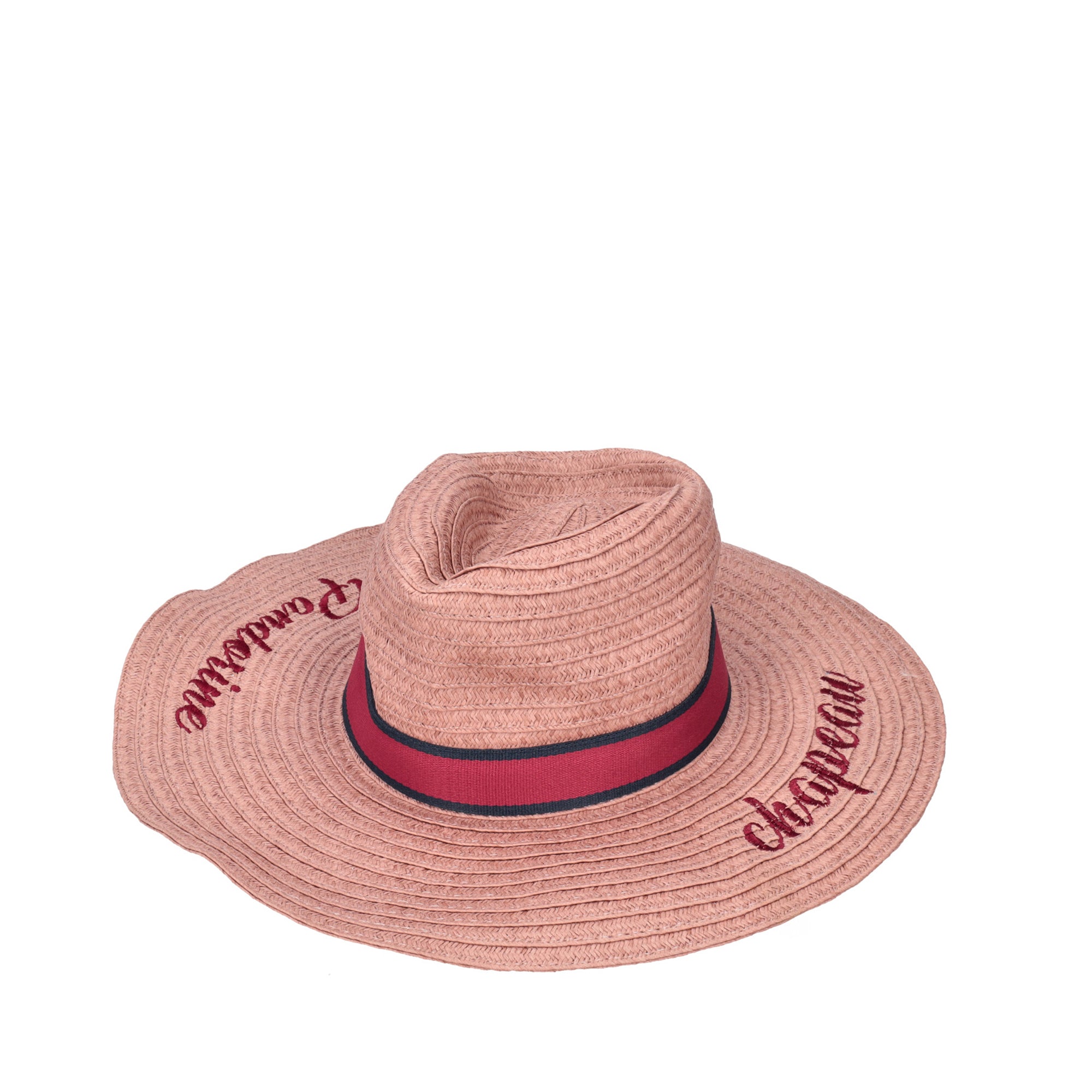 fuchsia Chapeau Straw Hat - All | Le Pandorine