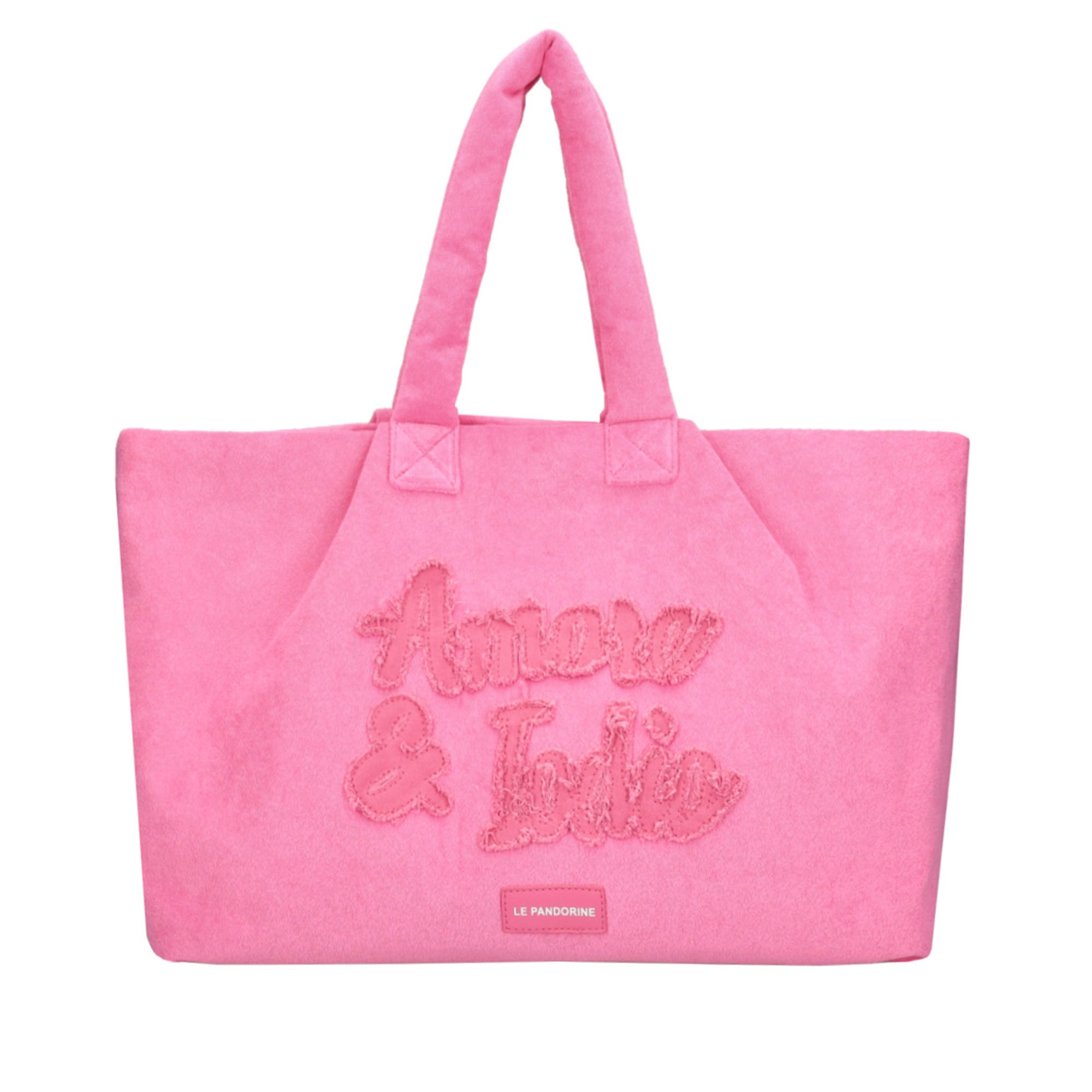 Shopping Bag Sponge In Spugna colore rosa - Borse Donna | Le Pandorine