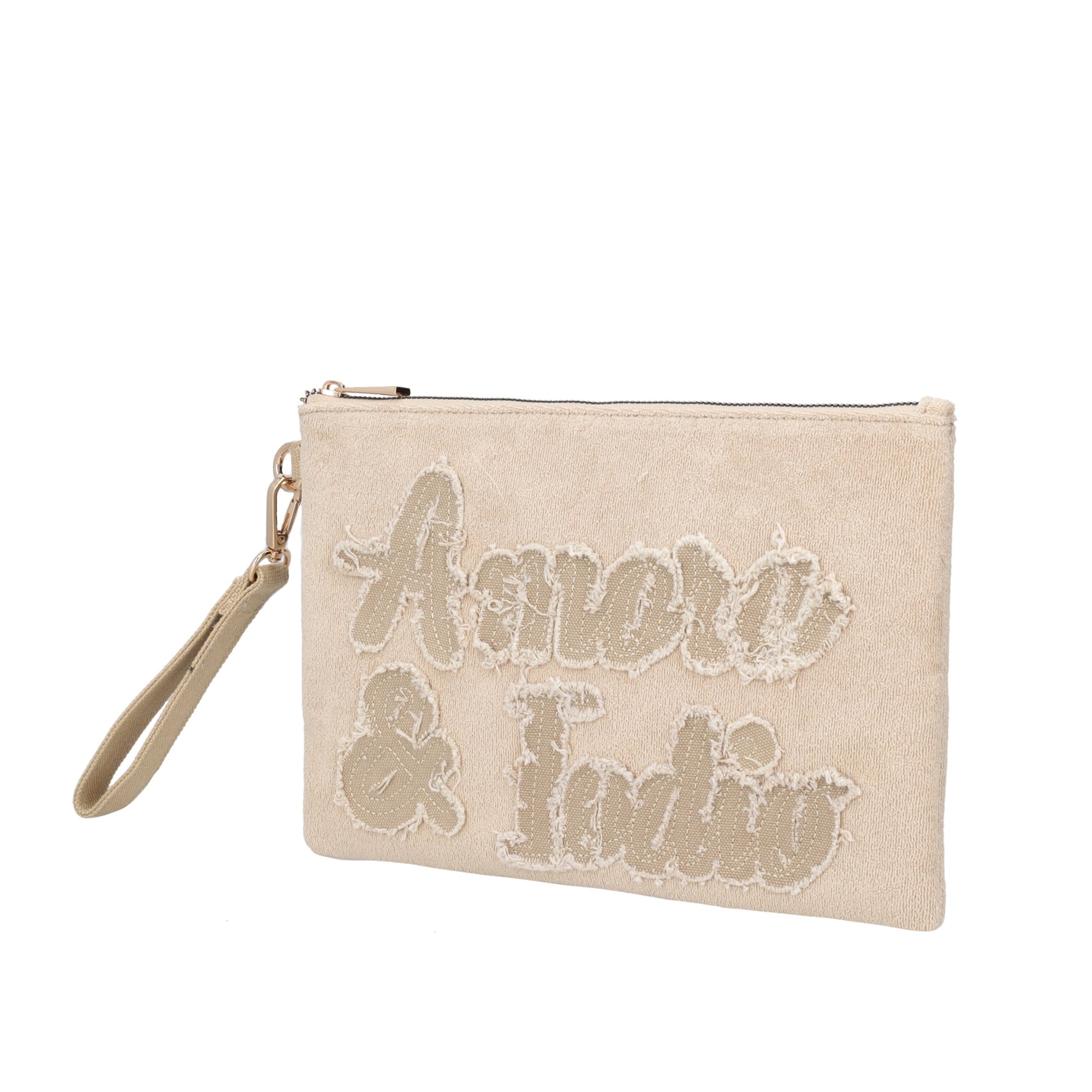 natural Clutch Sponge In Sponge - Women Bags | Le Pandorine