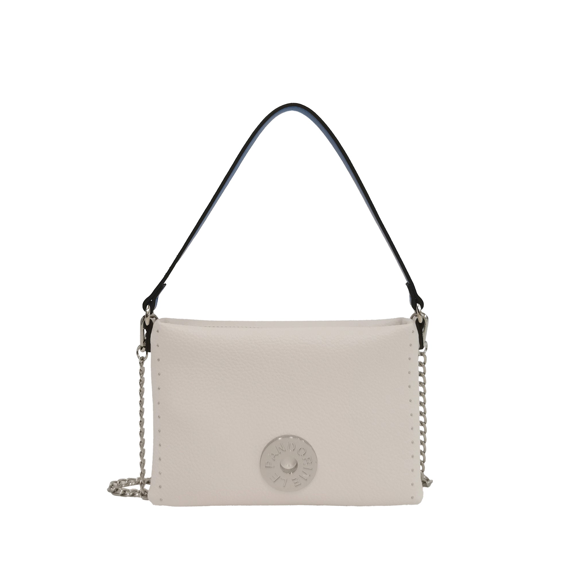 Pochette Lola Con Borchie Laterali colore blu - BLU | Le Pandorine