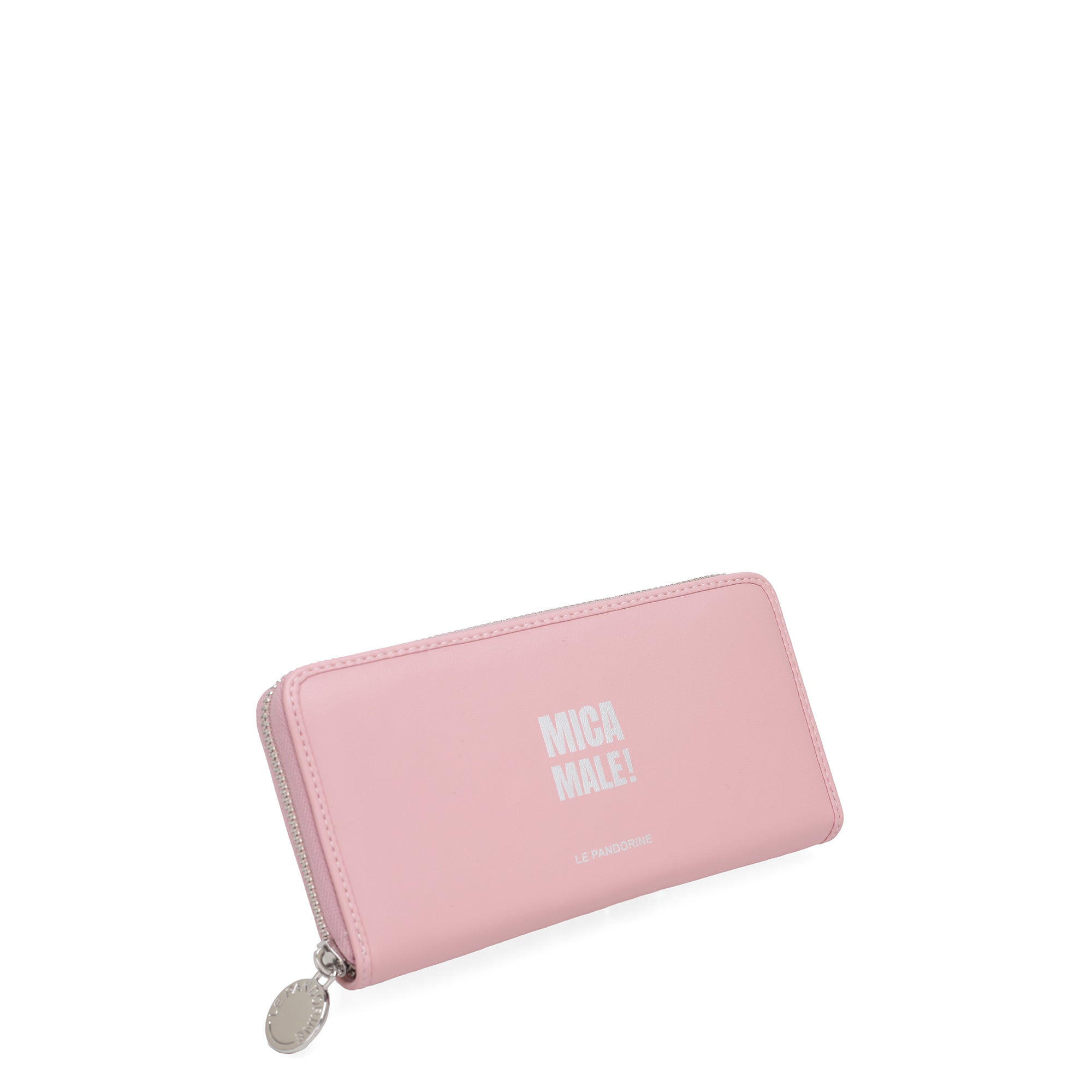 pink Giada Wallet With Laser-Cut - PINK | Le Pandorine