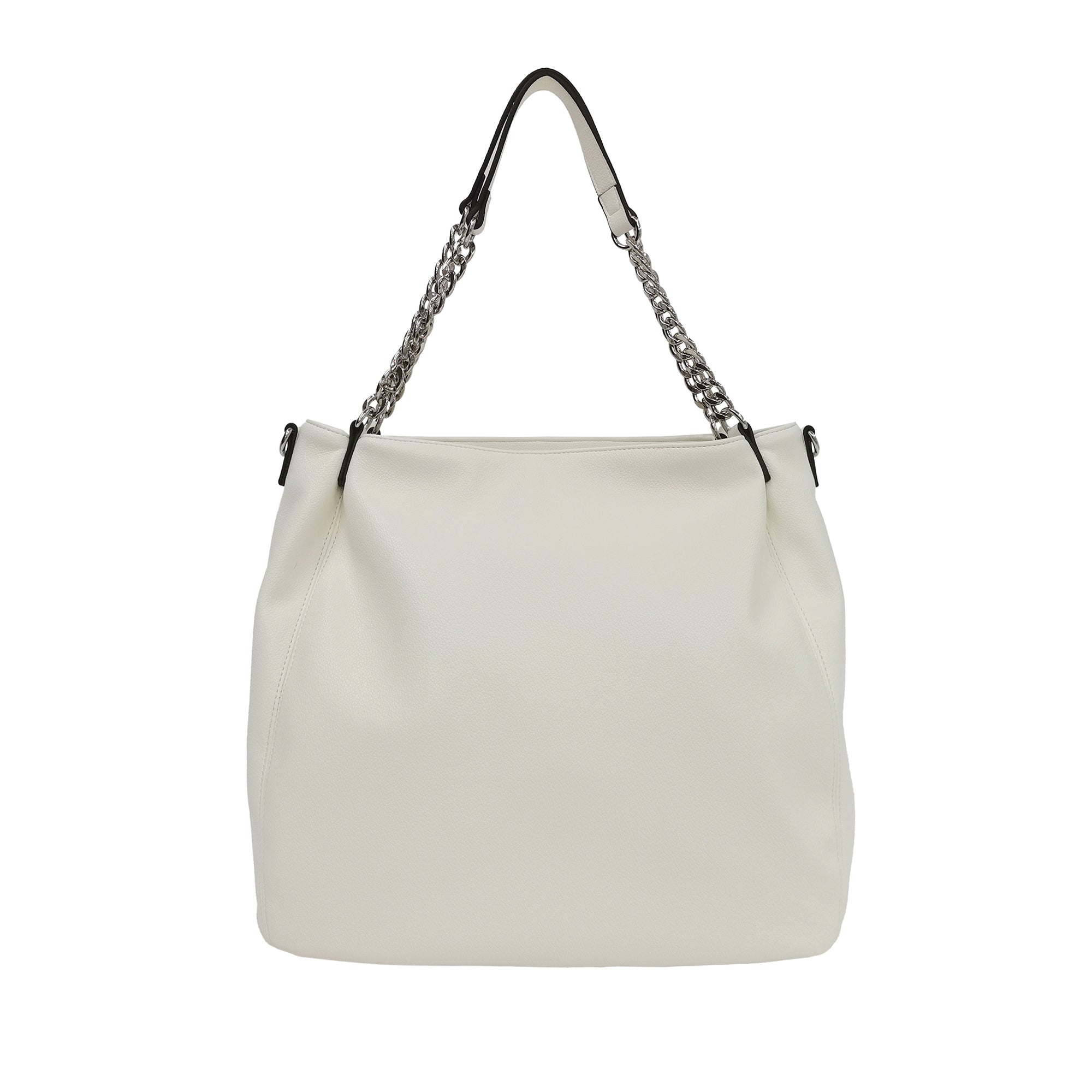 white Vicky Bag With Pockets - WHITE | Le Pandorine