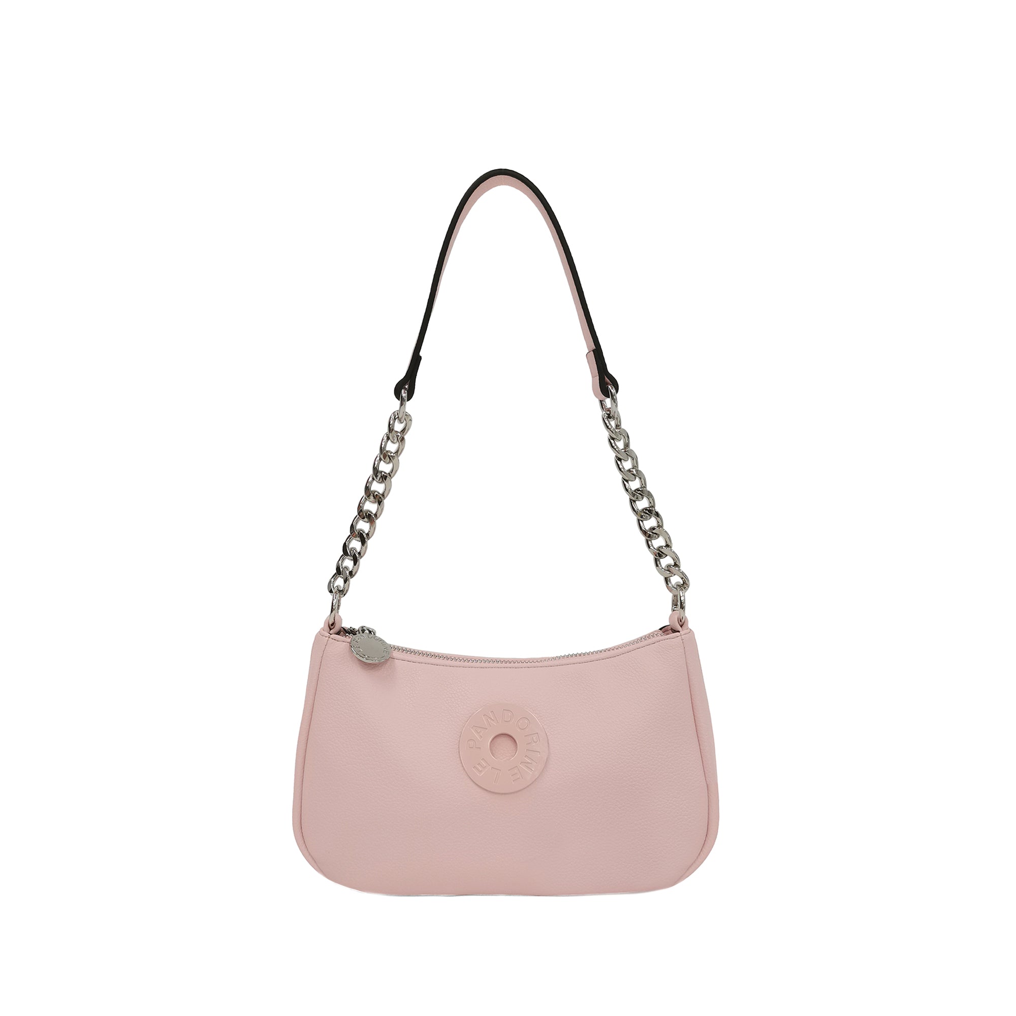 pink Vicky Clutch With Wristband - Women's Pochette | Le Pandorine