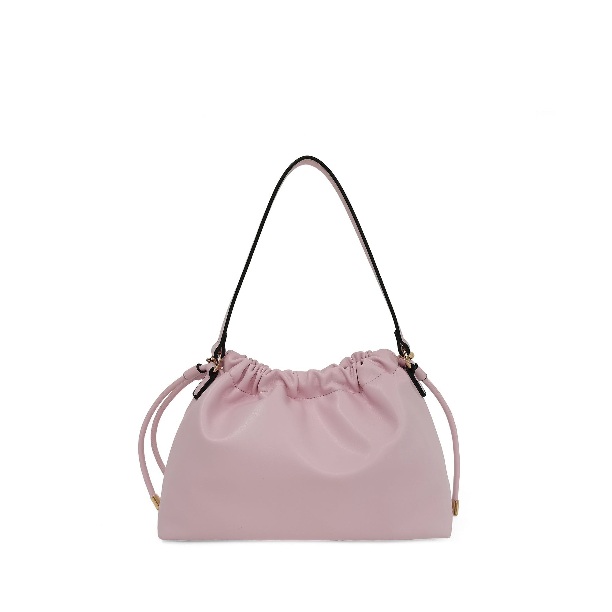 pink Pam Hobo Bag Mini With Shoulder Strap In Chain - All | Le Pandorine