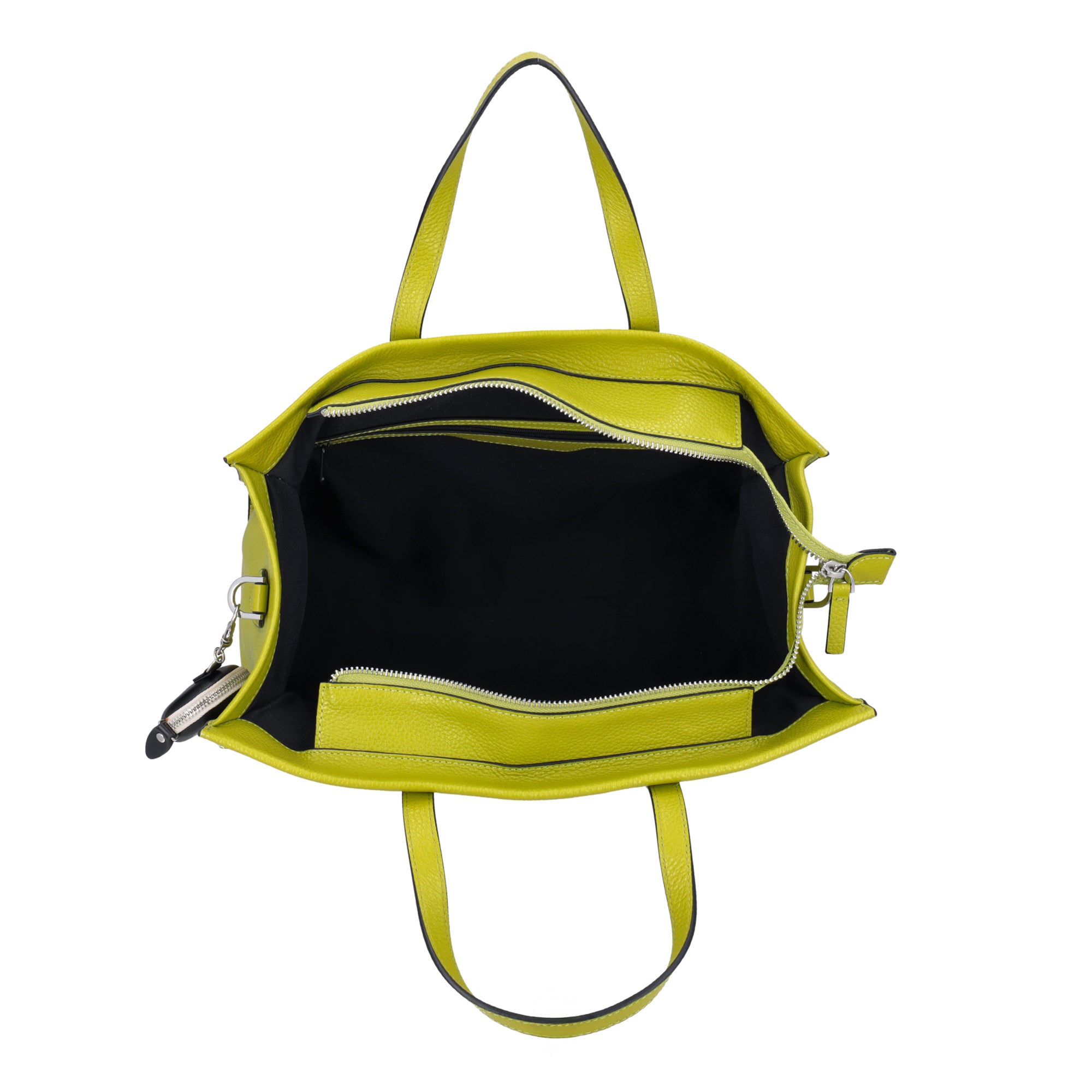 lime Handbag LMB - Metro Bag: Leather Bags | Le Pandorine
