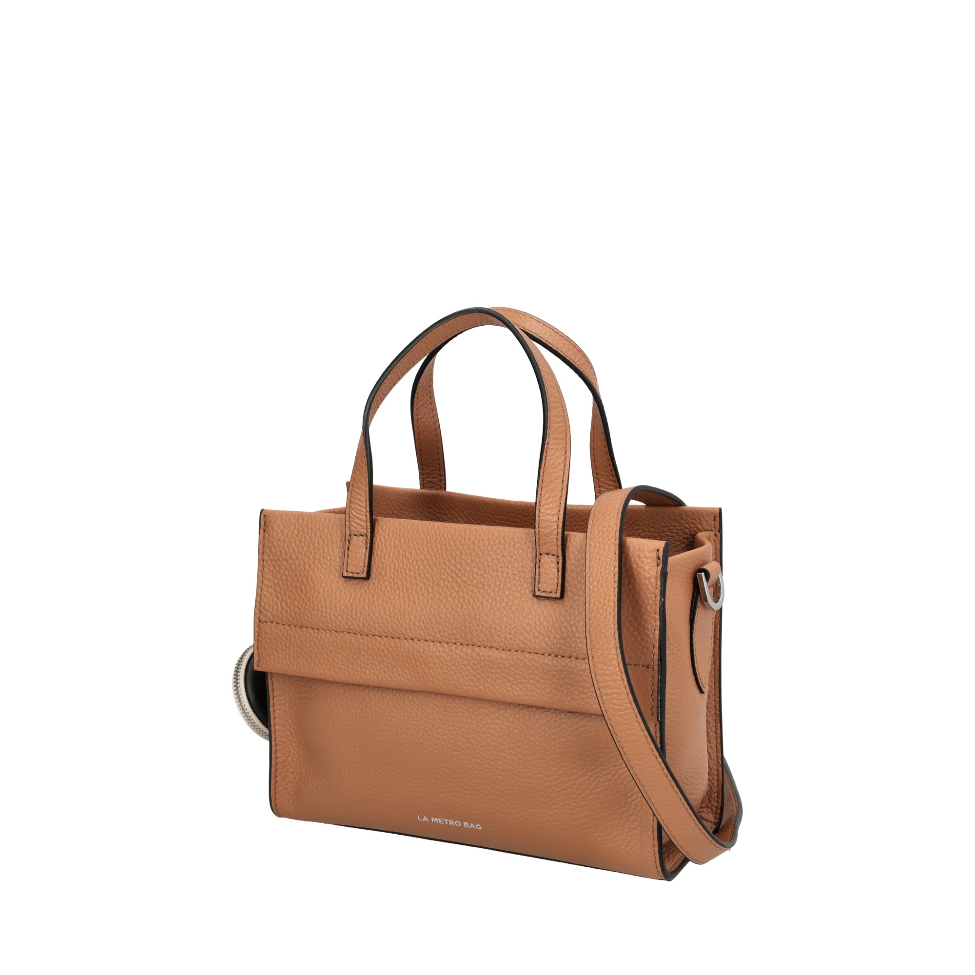 tobacco Mini LMB Handbag - Metro Bag: Leather Bags | Le Pandorine