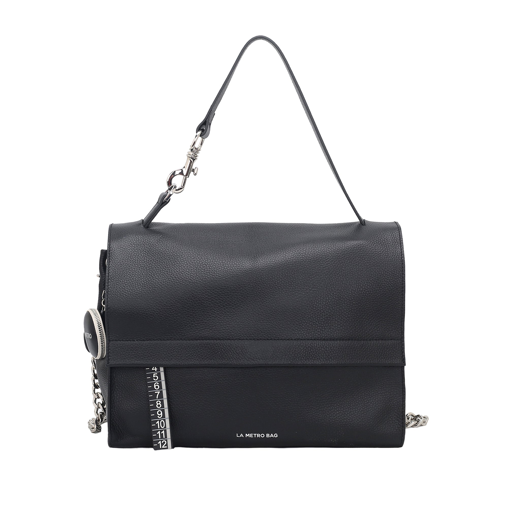 black LMB Shoulder Bag - Women Bags | Le Pandorine