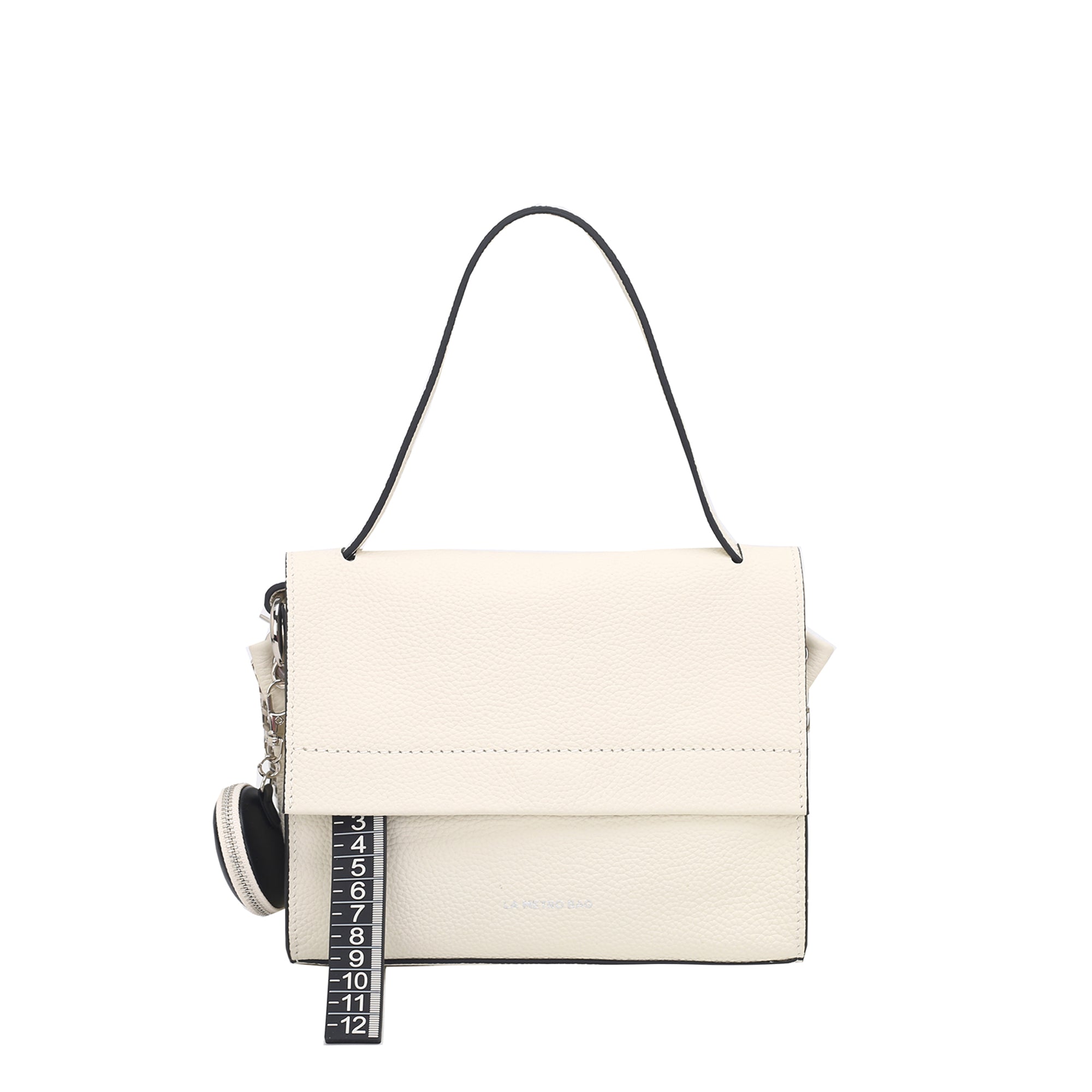 ivory Mini LMB Shoulder Bag - Women Bags | Le Pandorine