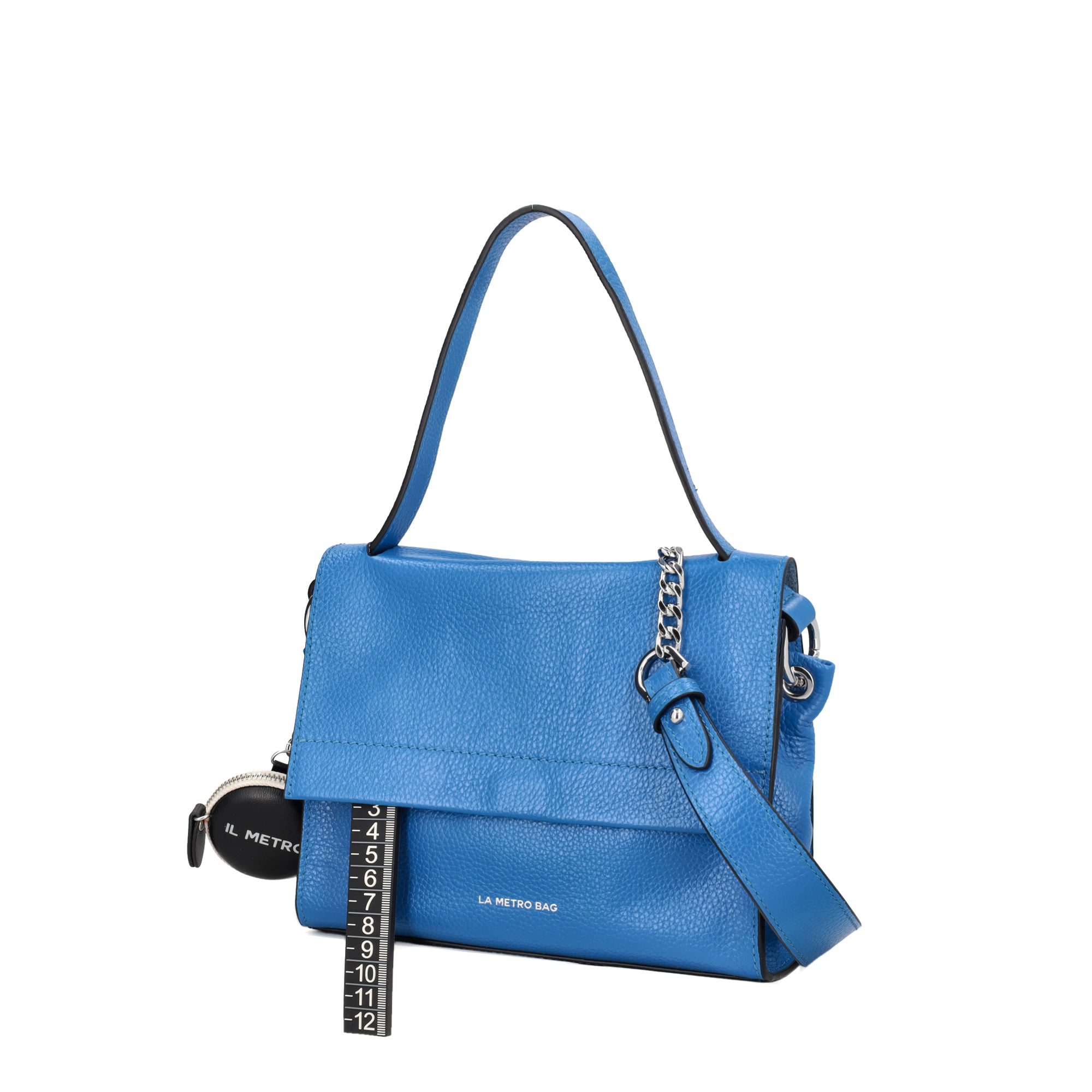 blue Mini LMB Shoulder Bag - BLUE | Le Pandorine