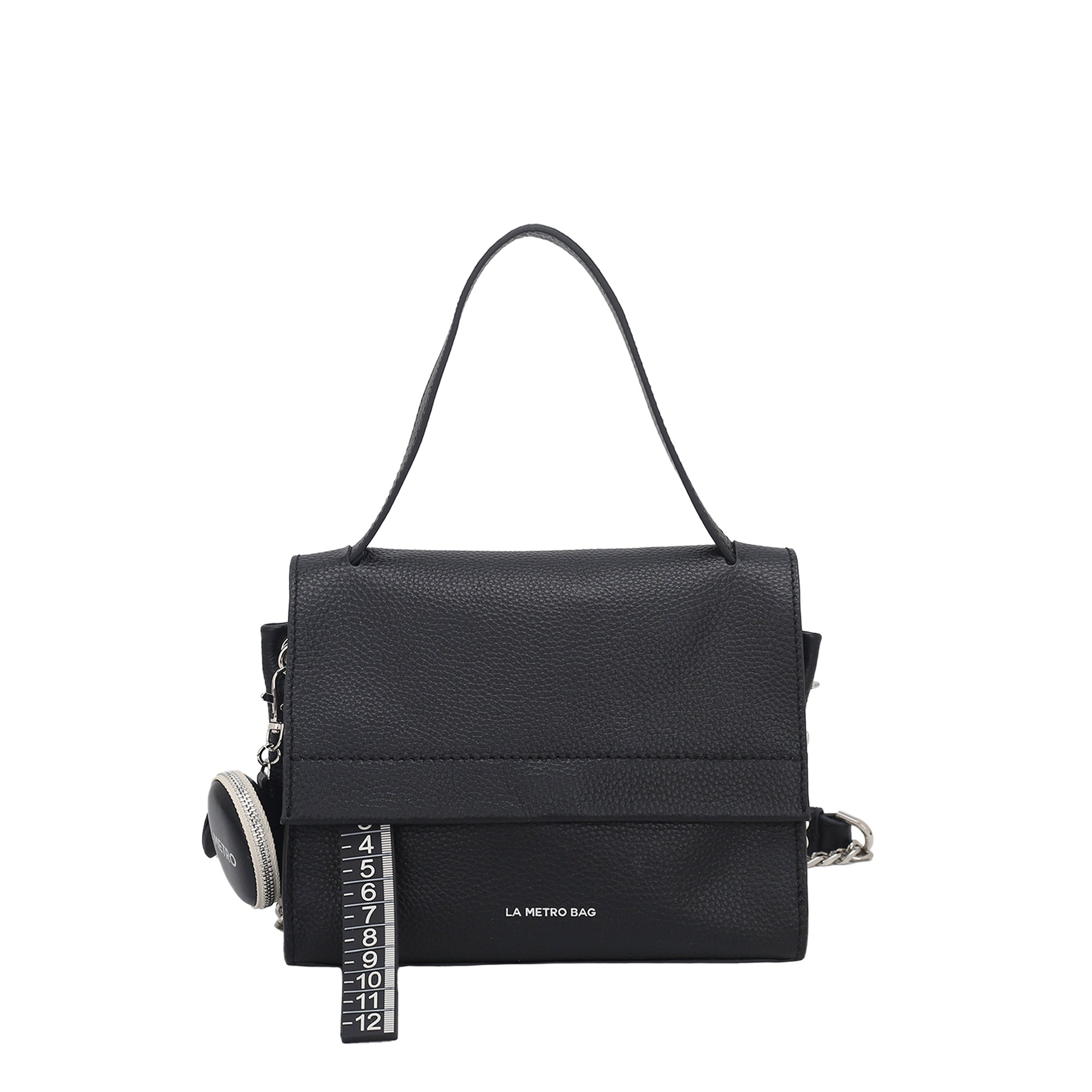 black Mini LMB Shoulder Bag - Women Bags | Le Pandorine