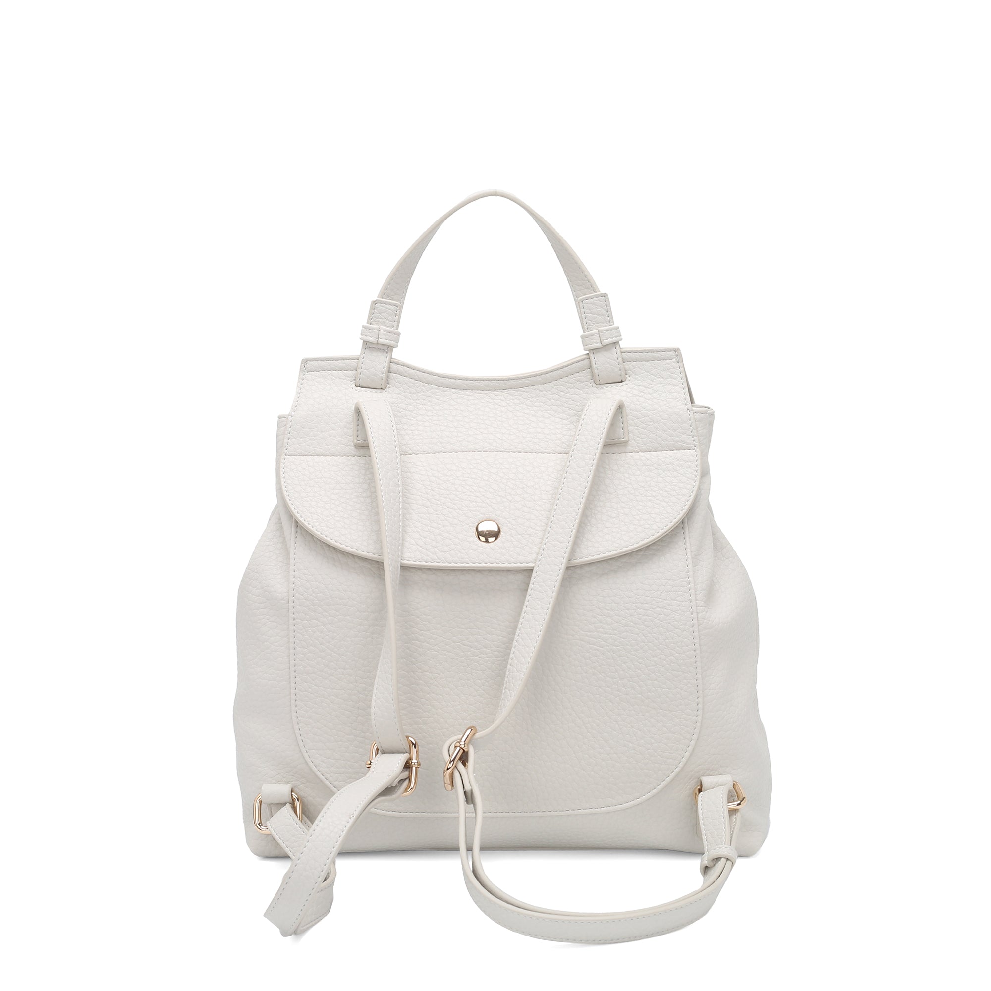cream white leather backpack Convertible Coconut Smallwoods Jimmy Choo Rucksack aus cremeweiem Leder crins' Nappa Leather backpack Cream