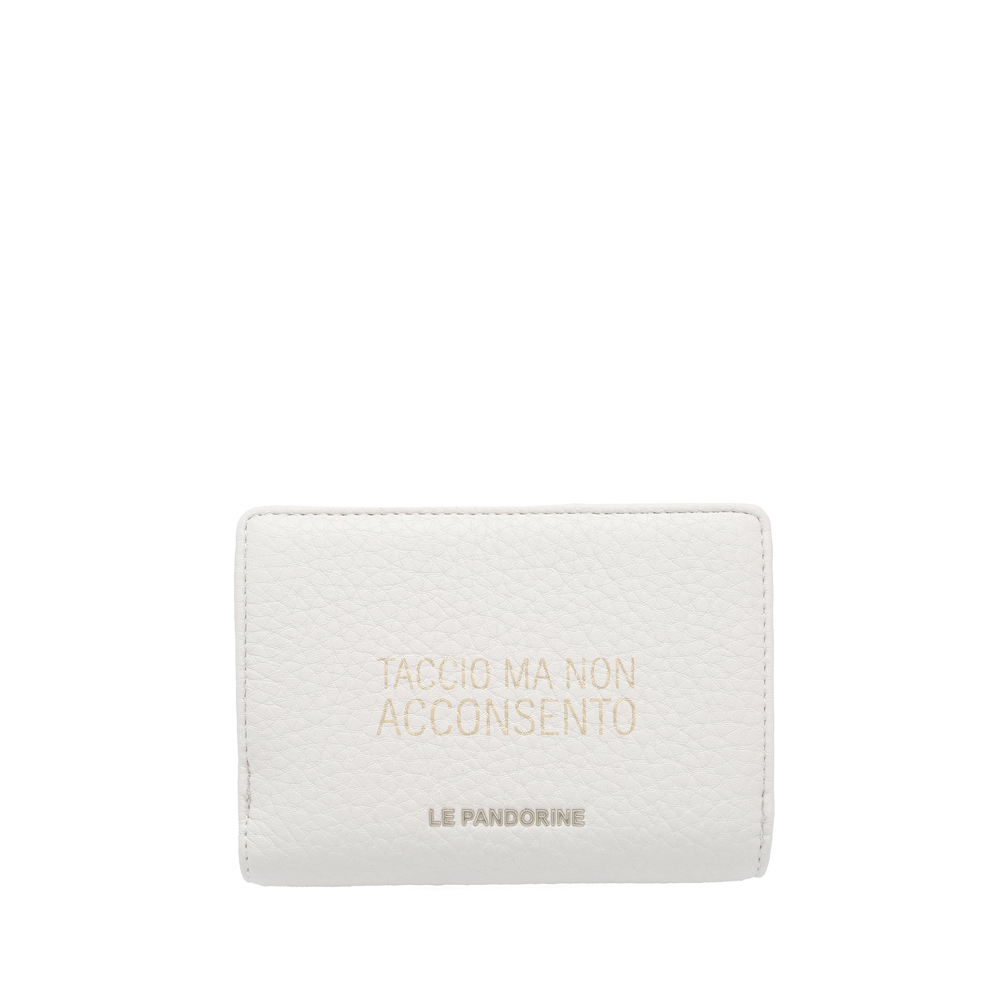 Grace small wallet with cream studs - Women's Accessories | Le Pandorine