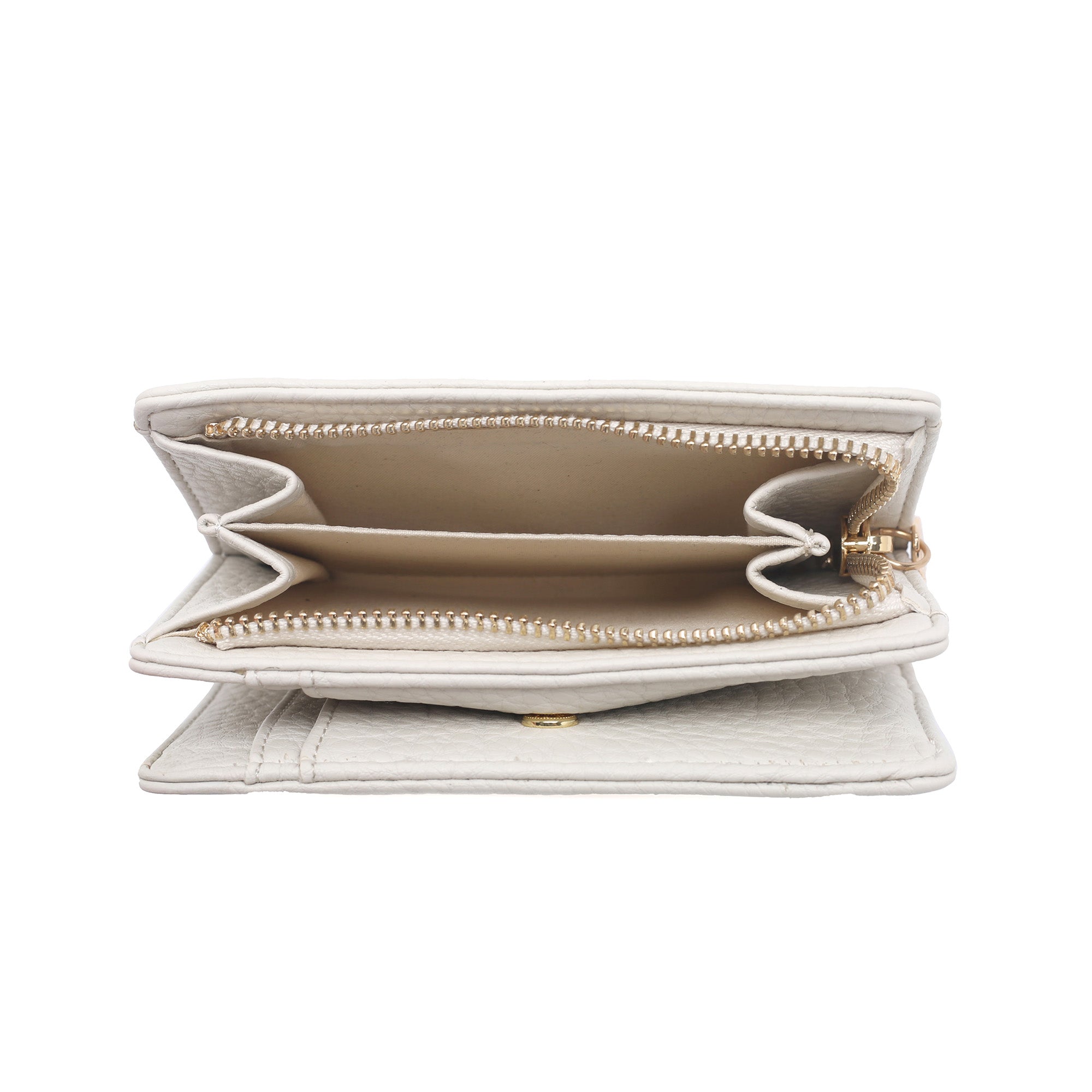 Grace small wallet with cream studs - Women's Accessories | Le Pandorine