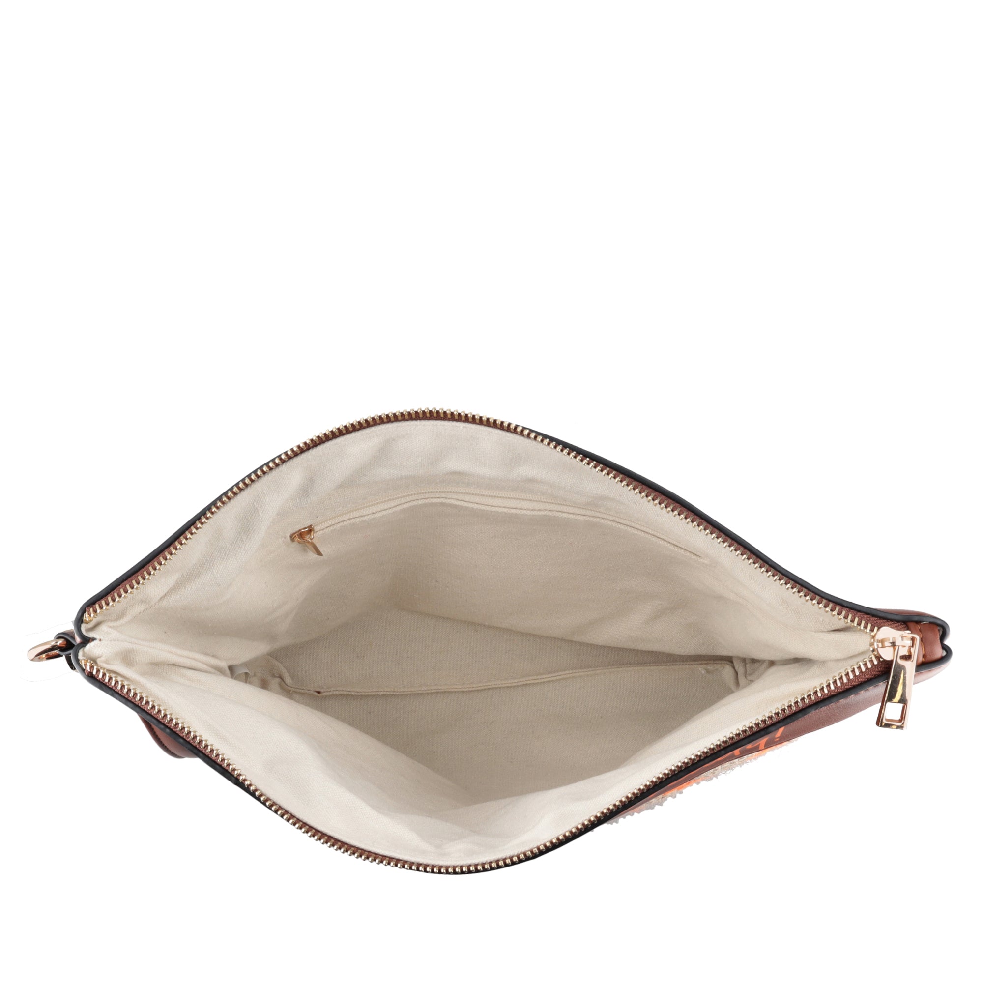 Pochette Giulia intrecciata con polsiera colore arancione - Summer Collection - Borse Estive | Le Pandorine