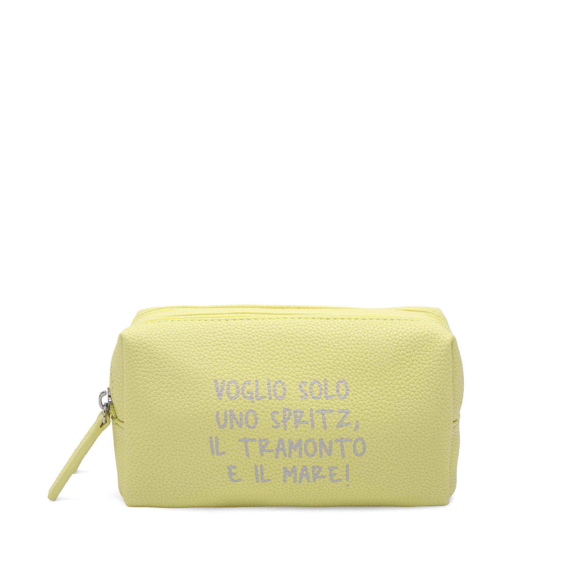 Trousse Pillole con scritta colore giallo - GIALLO | Le Pandorine