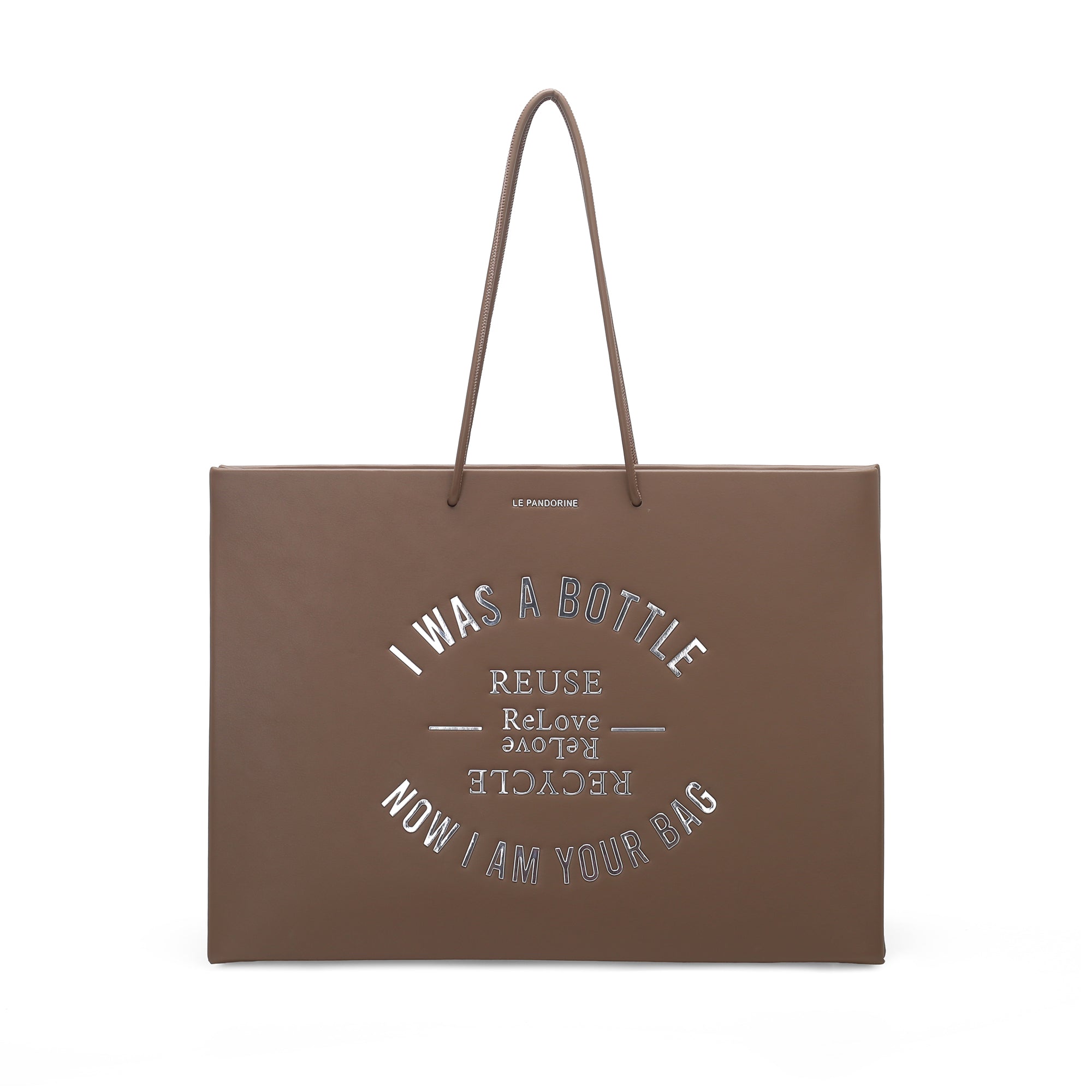 Shopping bag Bottle Bag borsa eco-friendly colore naturale - Planet B | Le Pandorine